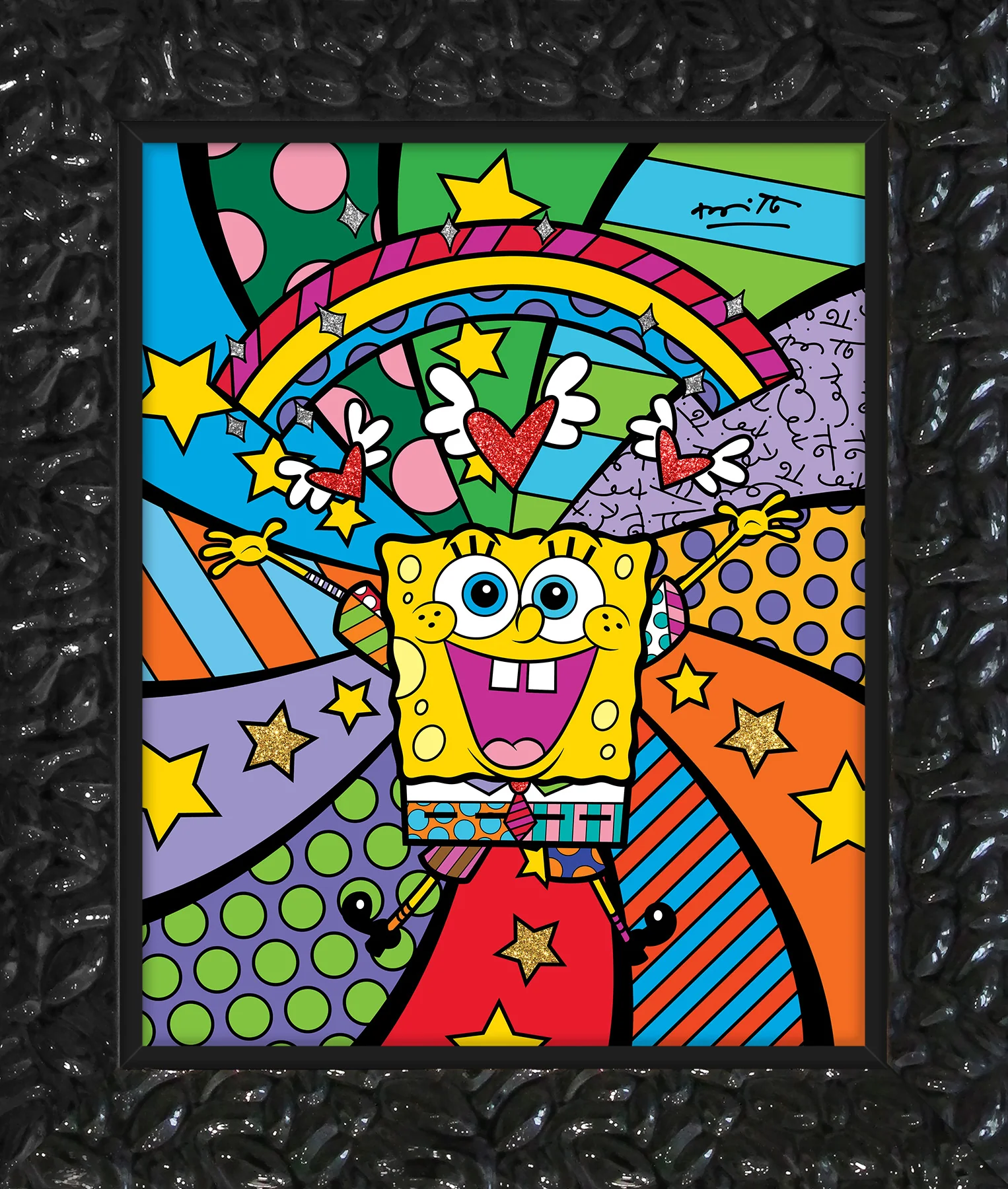 Happy Day - Spongebob By Britto - Limited Edition Print - Image 9