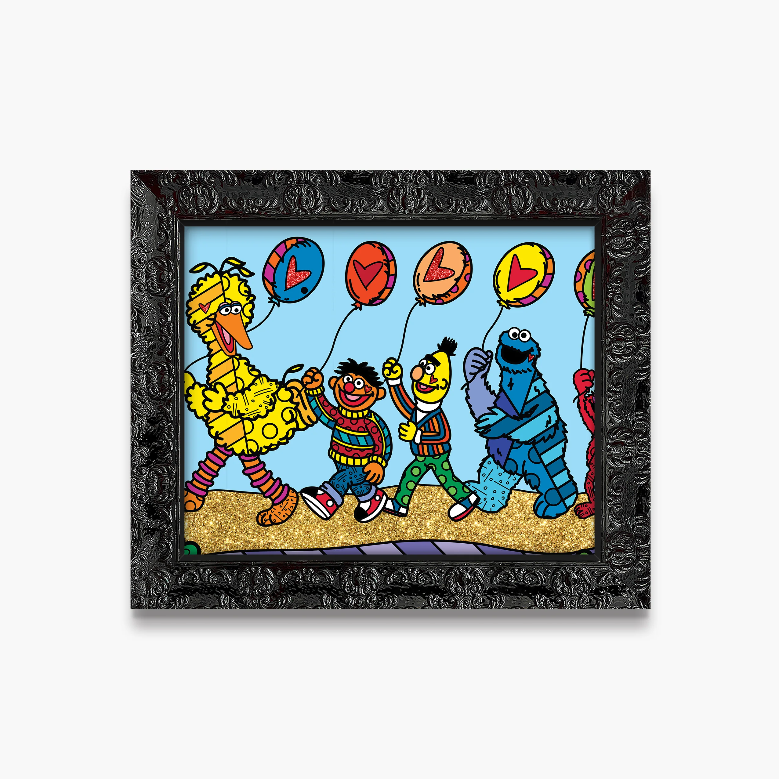 Happy Line Up! - Sesame Street - Limited Edition Print - Image 10