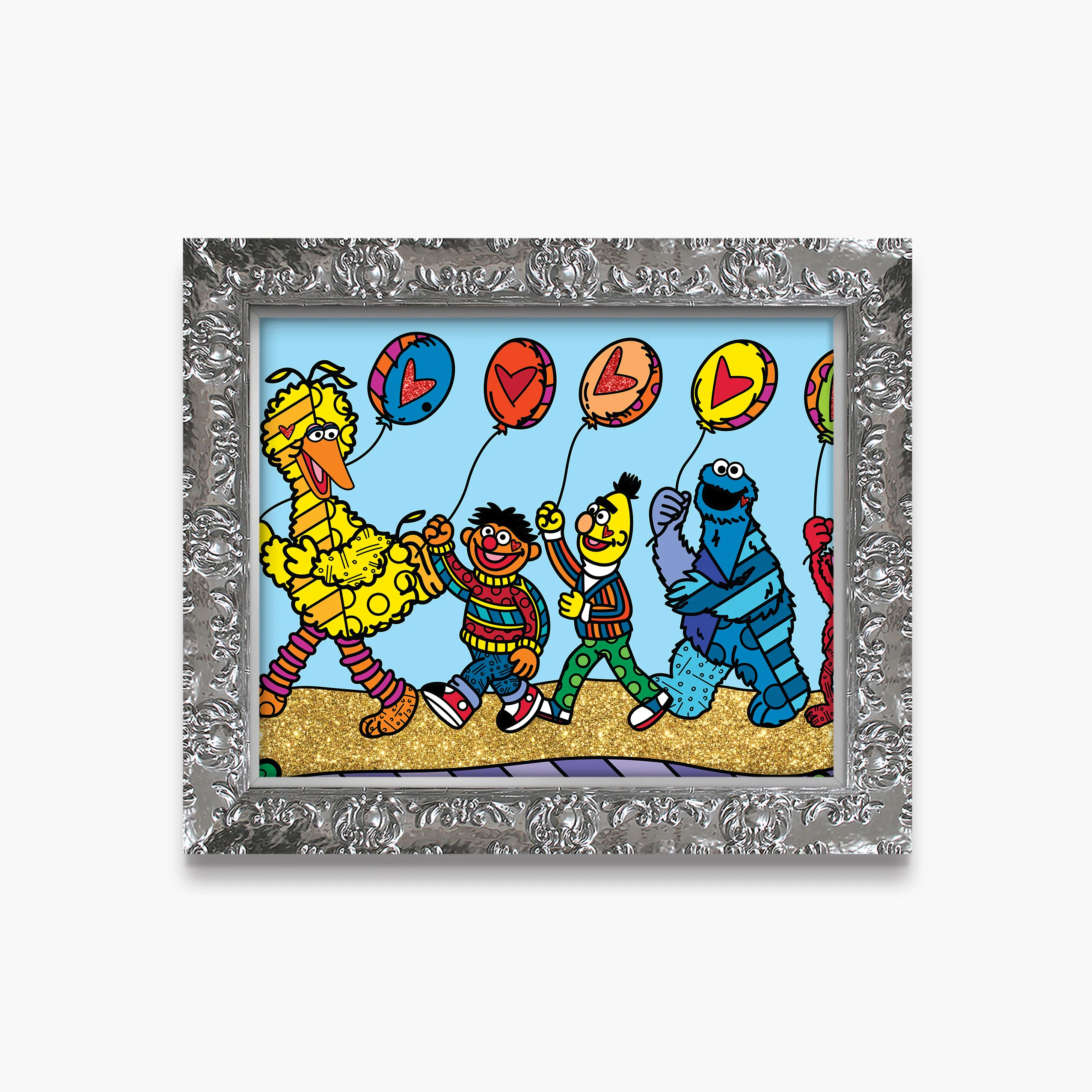 Happy Line Up! - Sesame Street - Limited Edition Print - Image 11