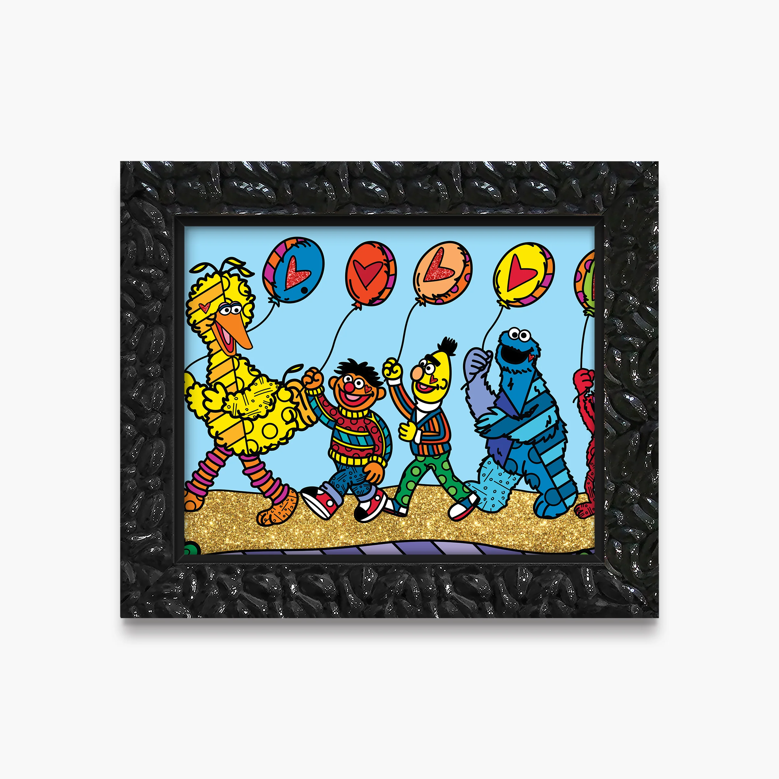 Happy Line Up! - Sesame Street - Limited Edition Print - Image 13
