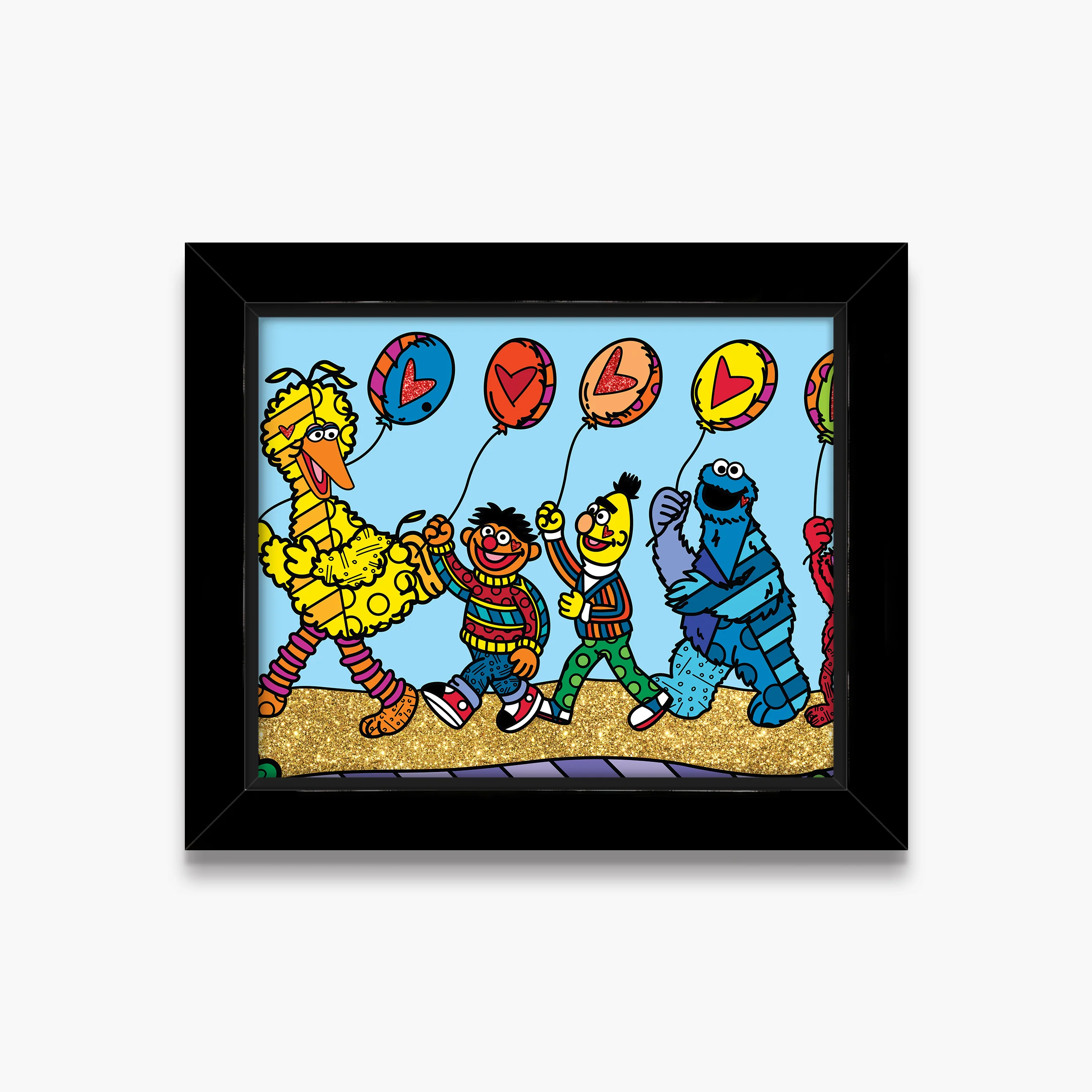 Happy Line Up! - Sesame Street - Limited Edition Print - Image 6