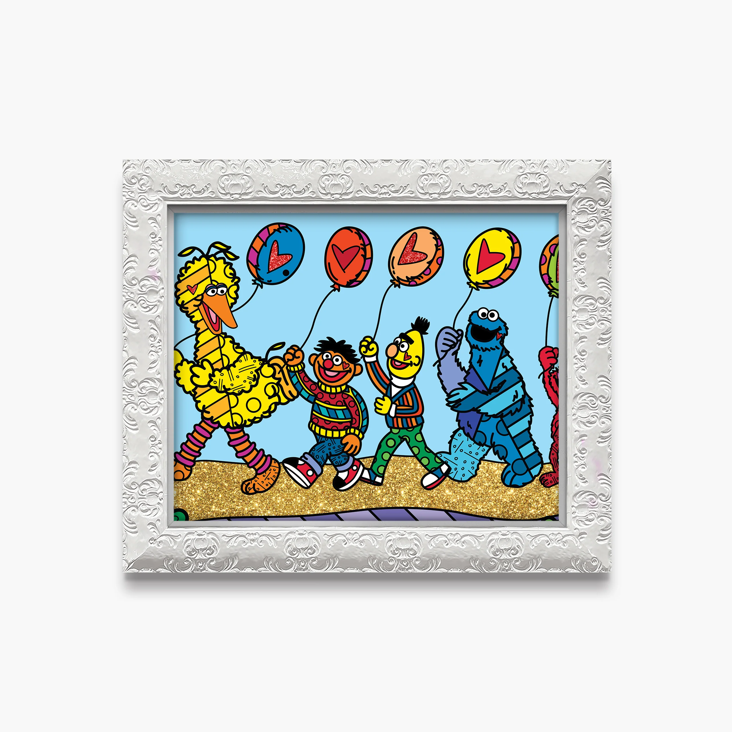 Happy Line Up! - Sesame Street - Limited Edition Print - Image 9