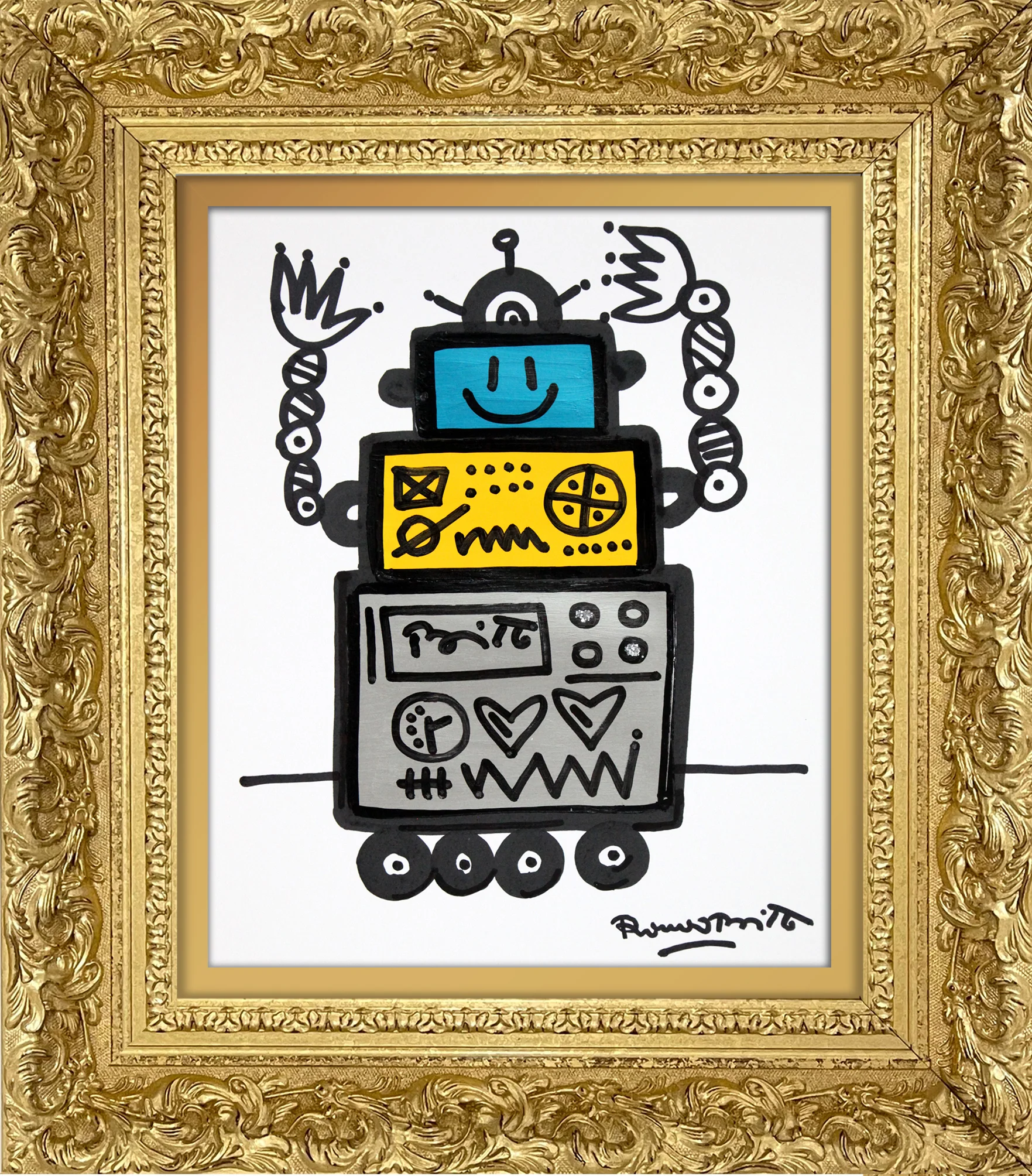 HAPPY -  Original Drawing - Image 11