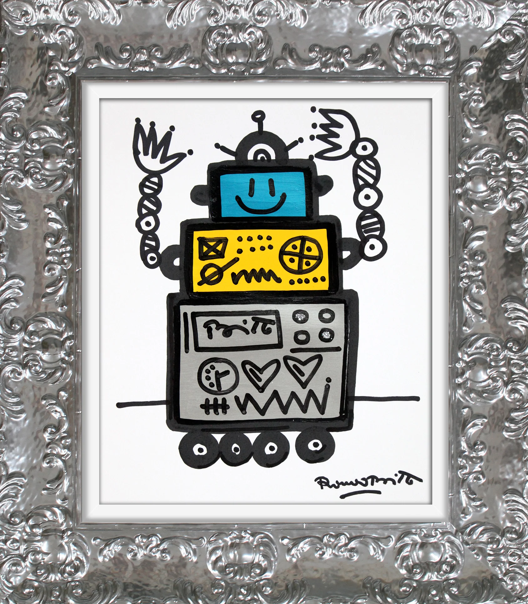 HAPPY -  Original Drawing - Image 12