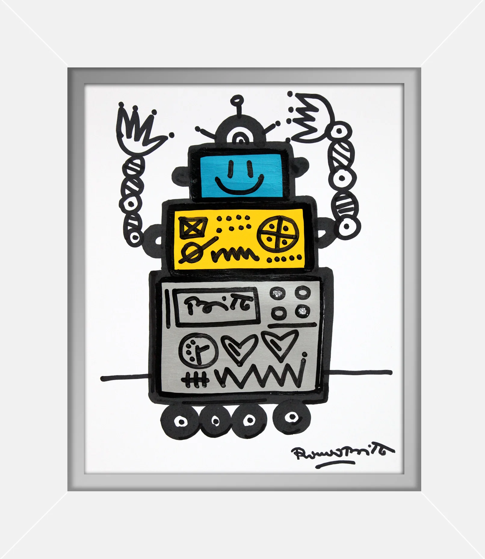 HAPPY -  Original Drawing - Image 13