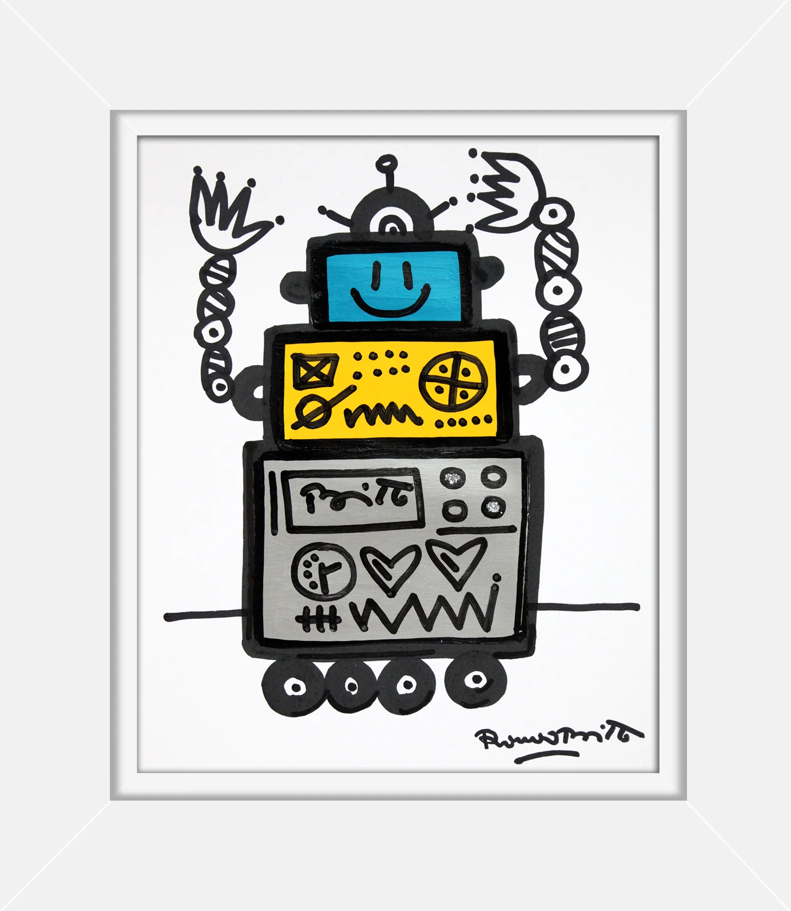 HAPPY -  Original Drawing - Image 14