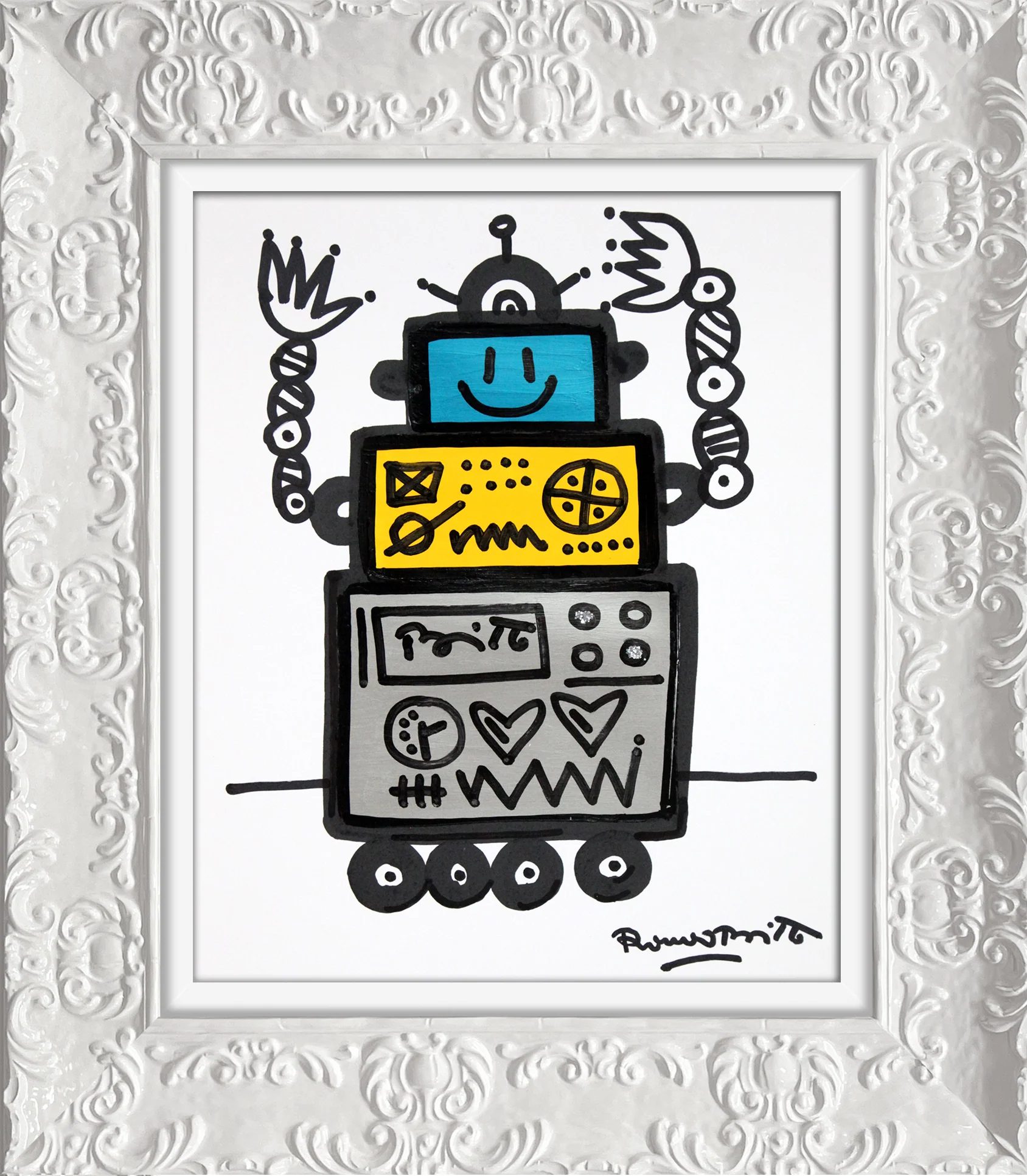 HAPPY -  Original Drawing - Image 16