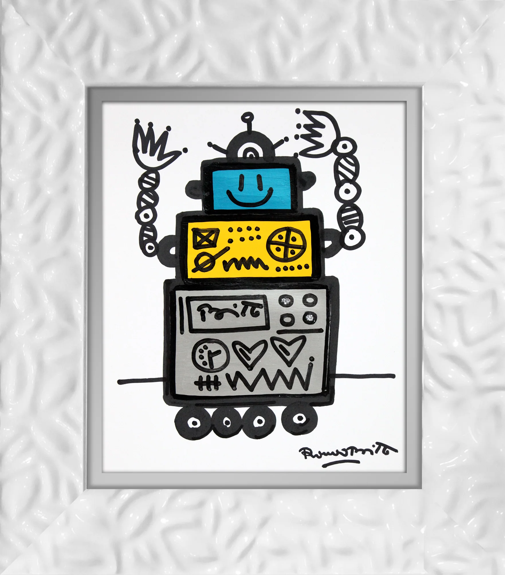HAPPY -  Original Drawing - Image 17