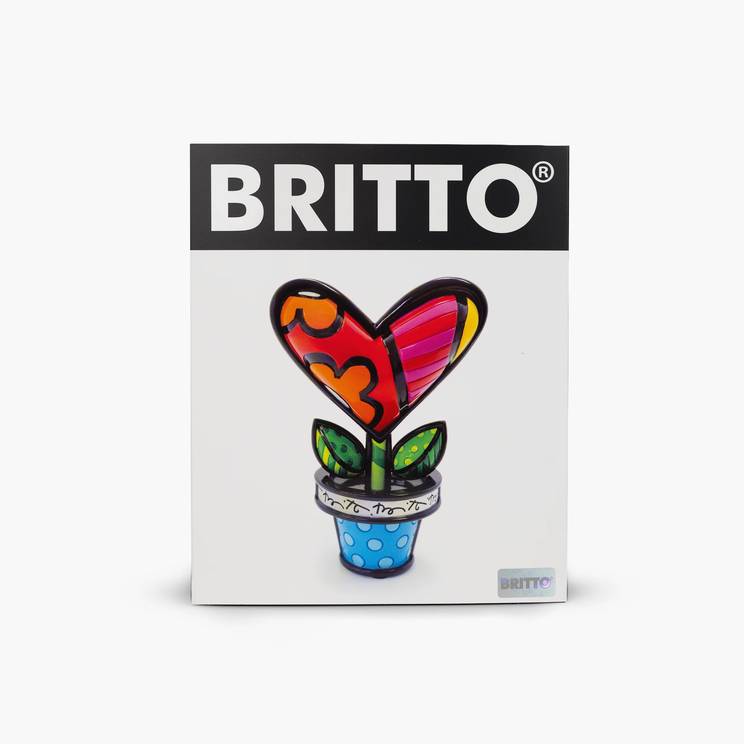 Heart Flower Pot - Britto Collectible Figurine - Image 6
