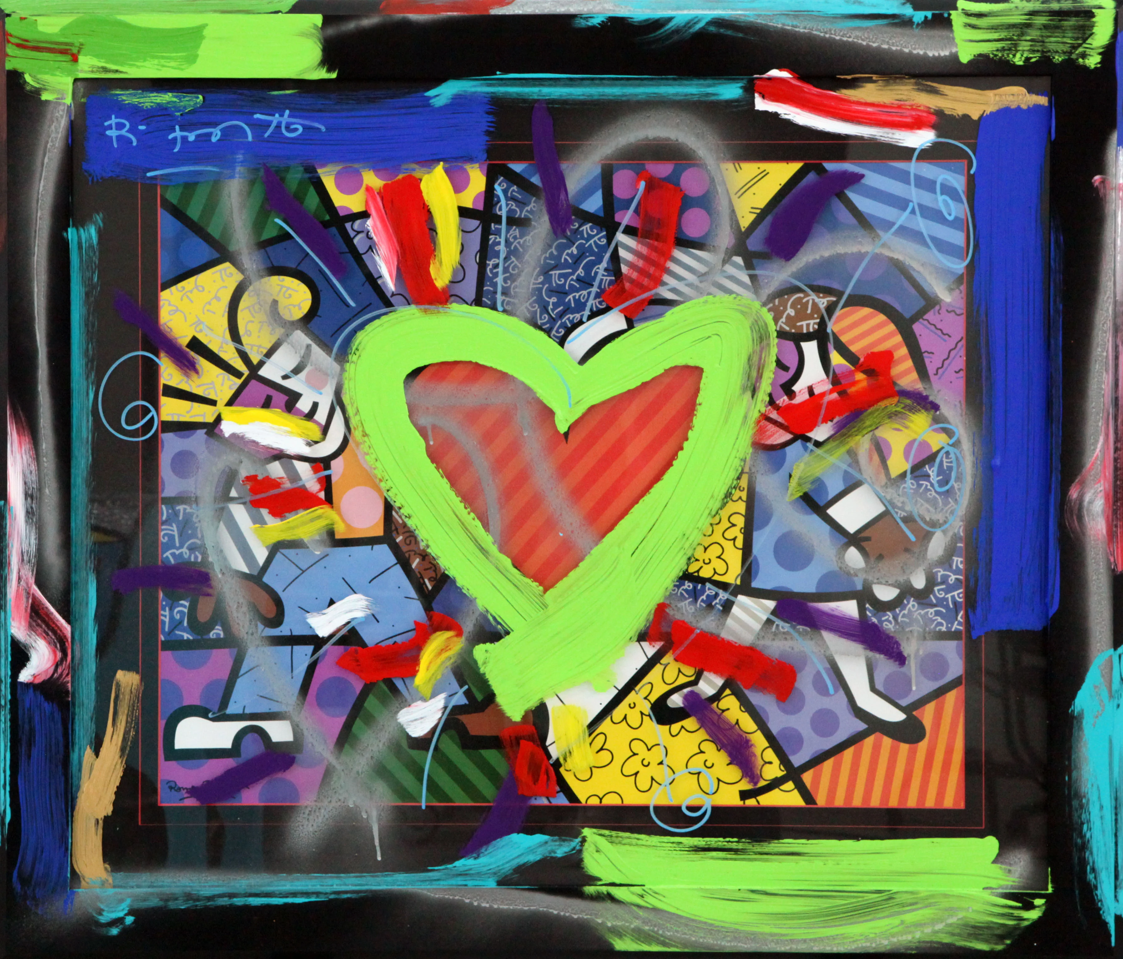 HEART KIDS - Mixed Media Original