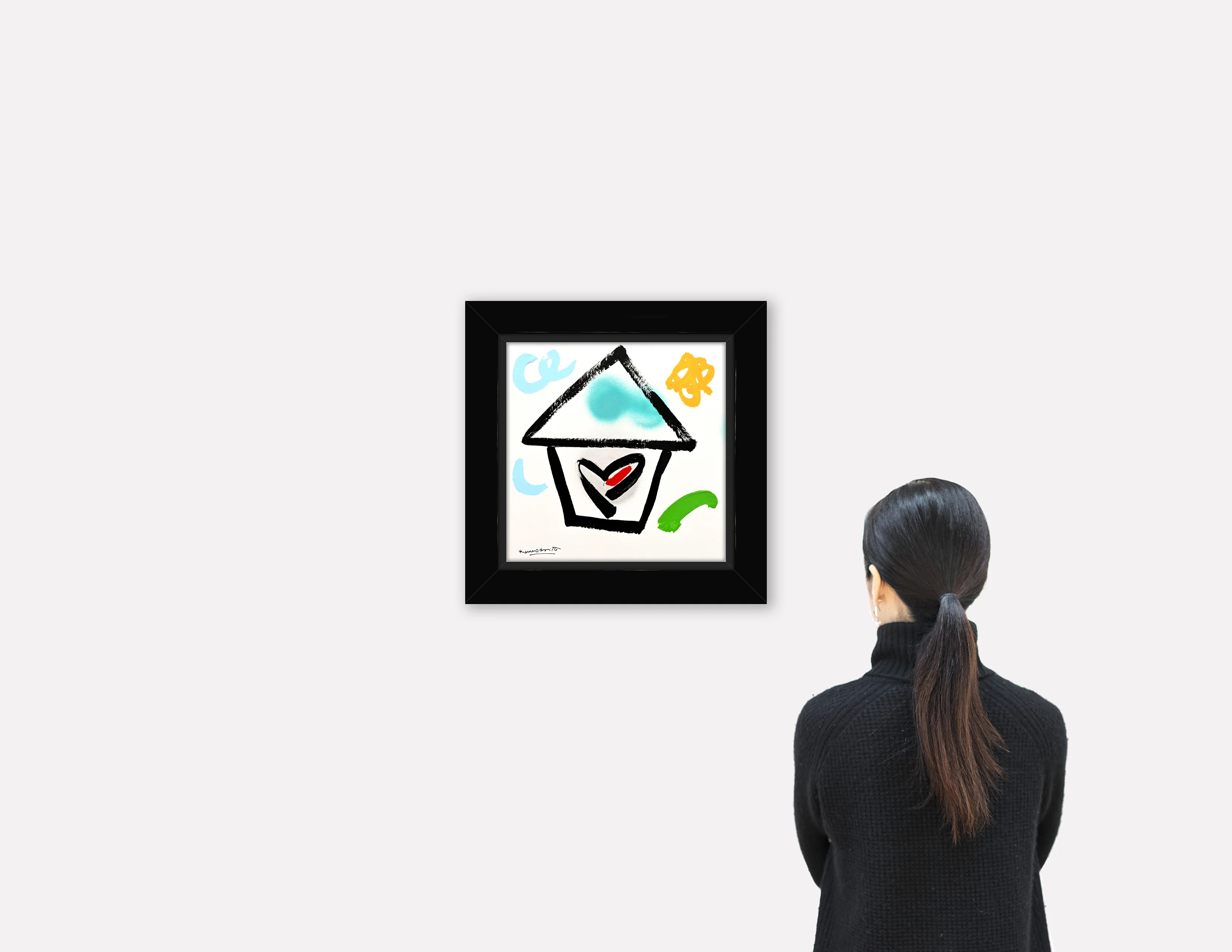HOME -  Original Drawing - Image 3