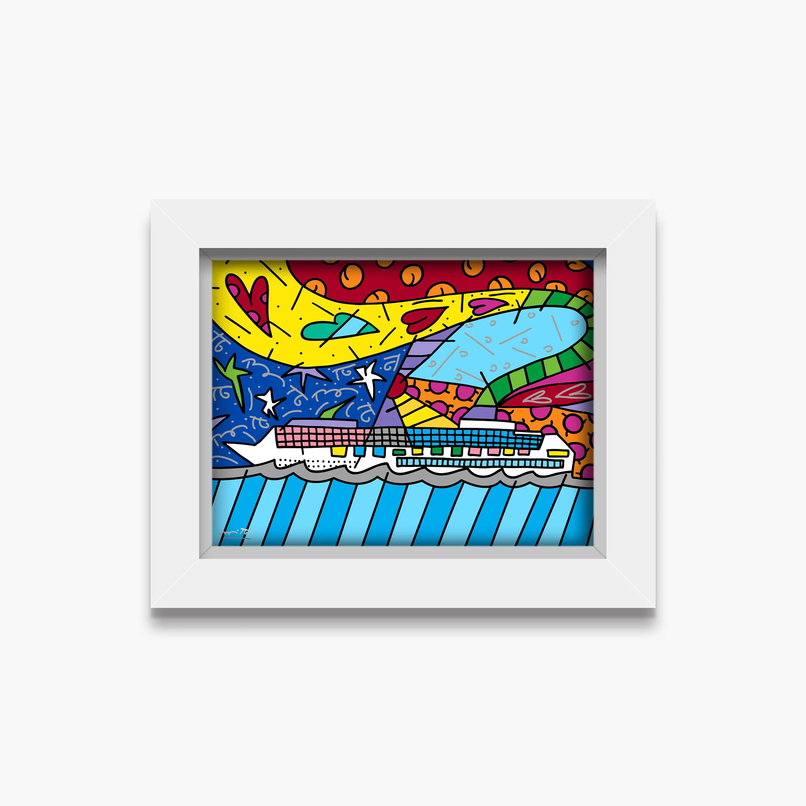 Cruise At Sea - Limited Edition Print - Image 34