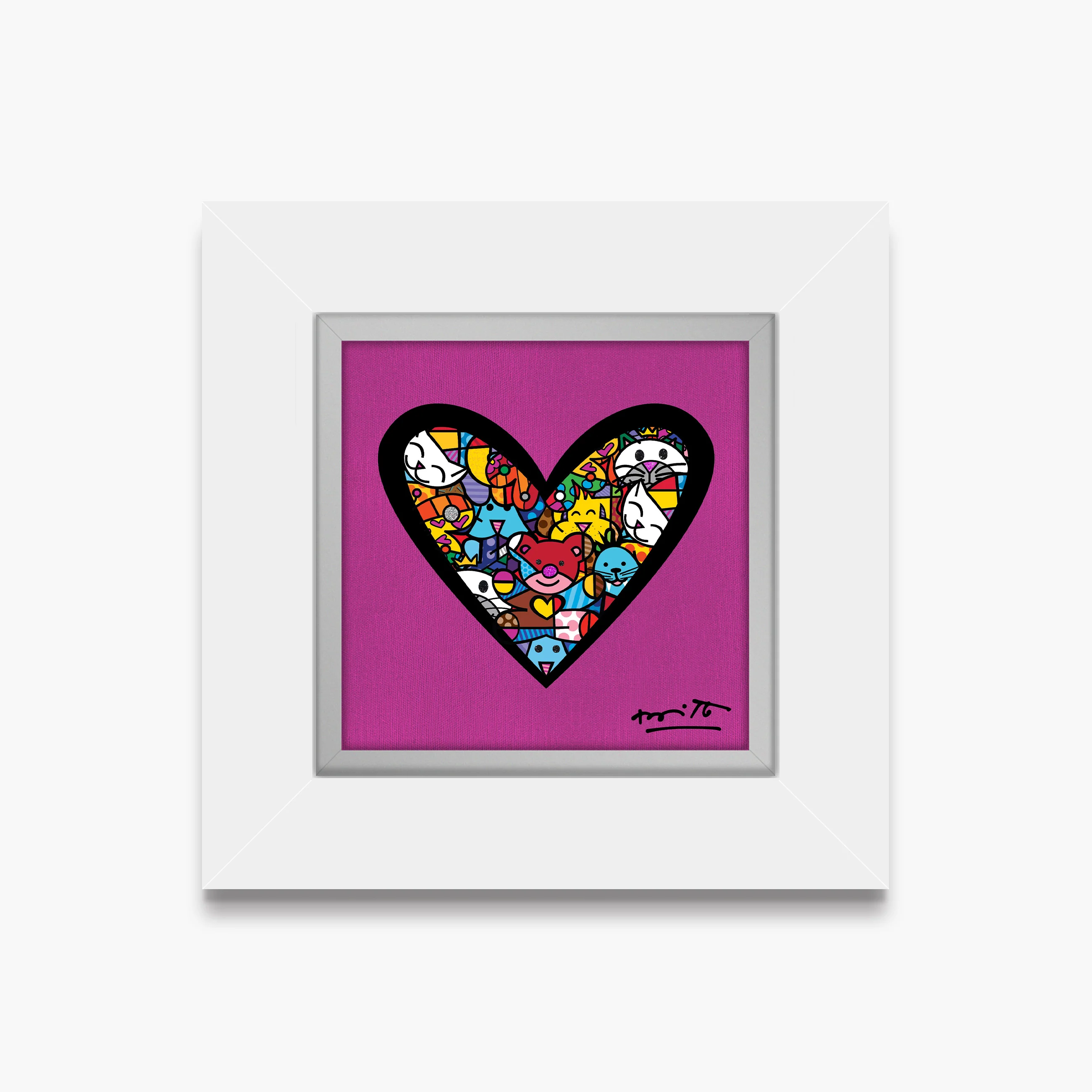I Love Animals (Metallic Magenta) - Limited Edition Print - Image 17