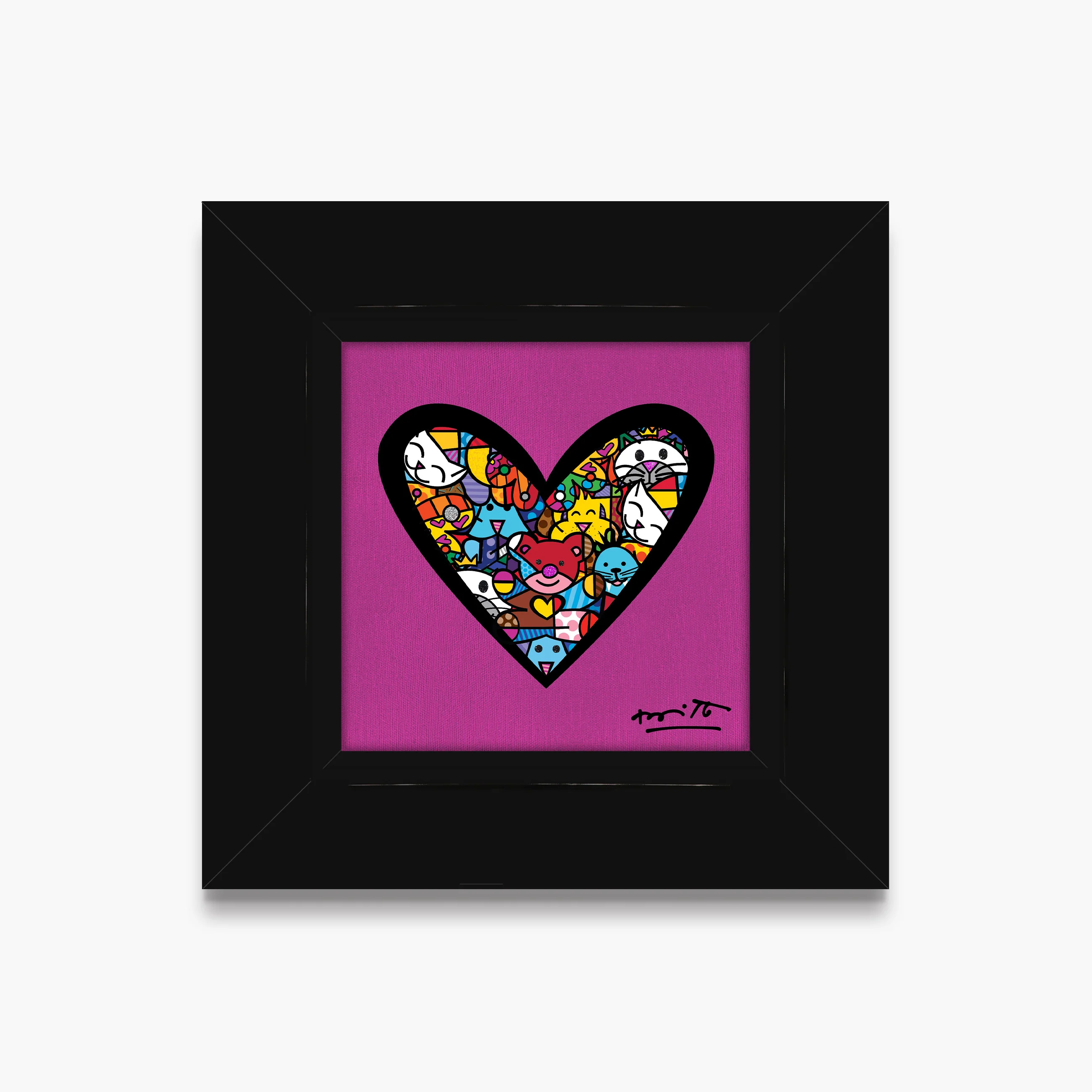 I Love Animals (Metallic Magenta) - Limited Edition Print - Image 24