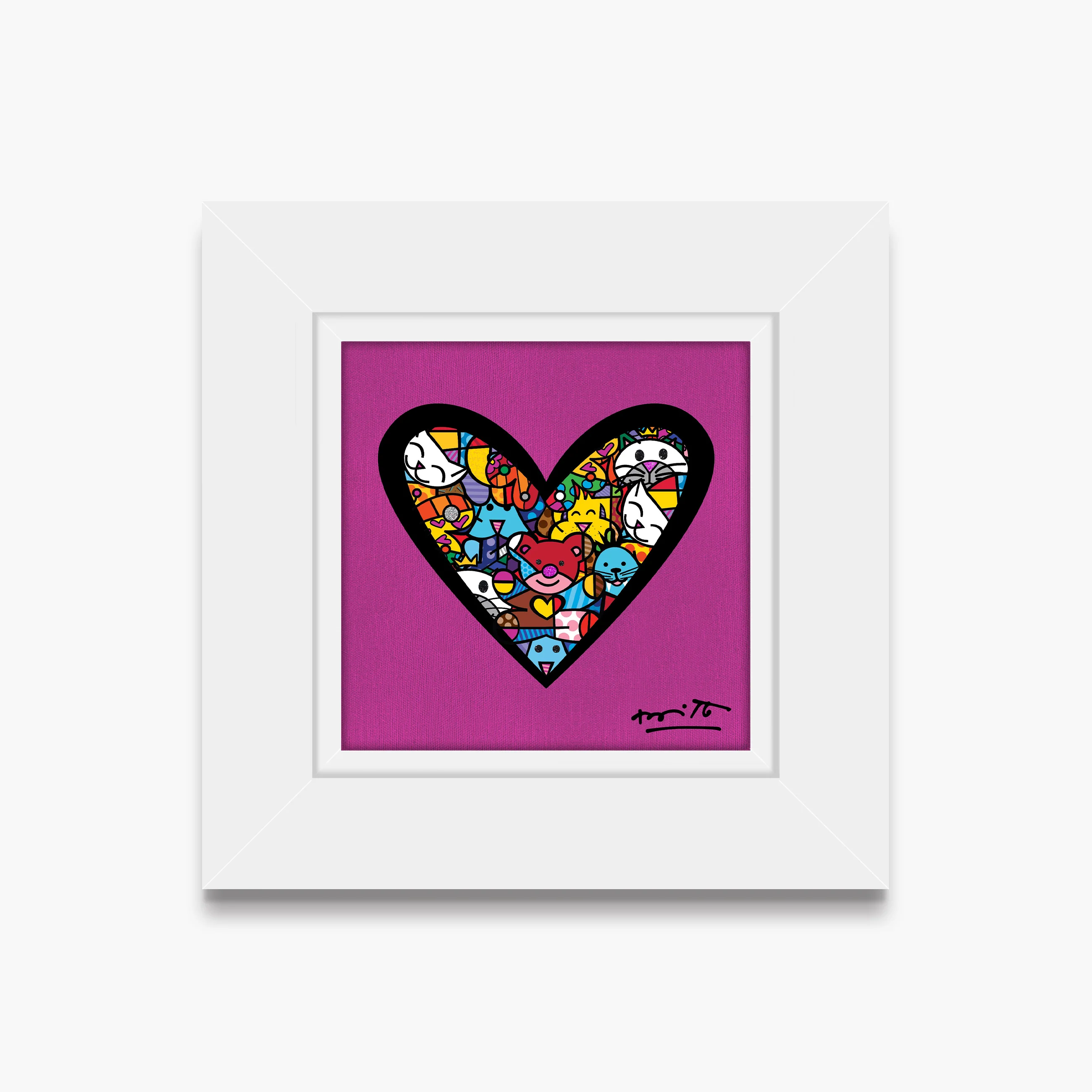 I Love Animals (Metallic Magenta) - Limited Edition Print - Image 25