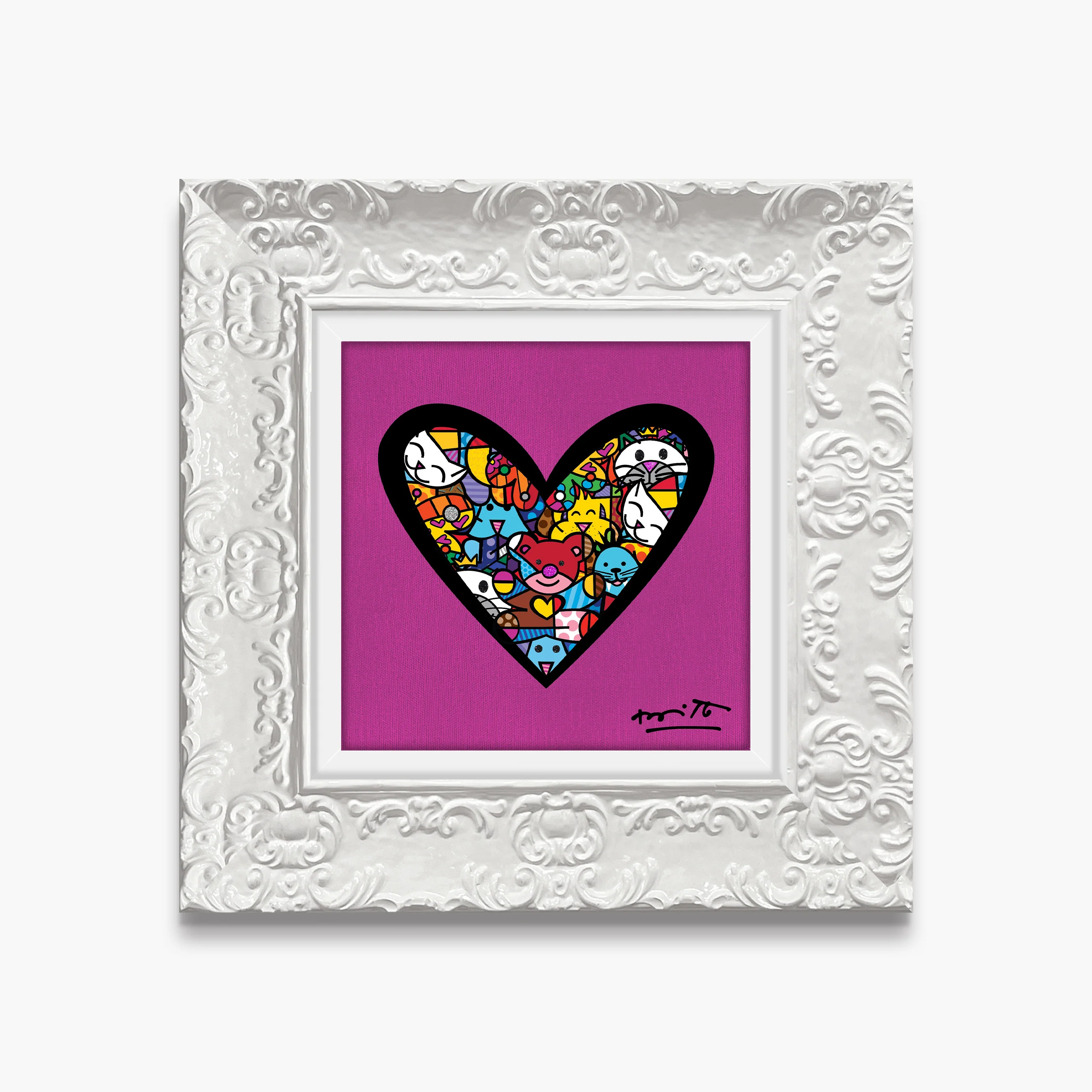 I Love Animals (Metallic Magenta) - Limited Edition Print - Image 26