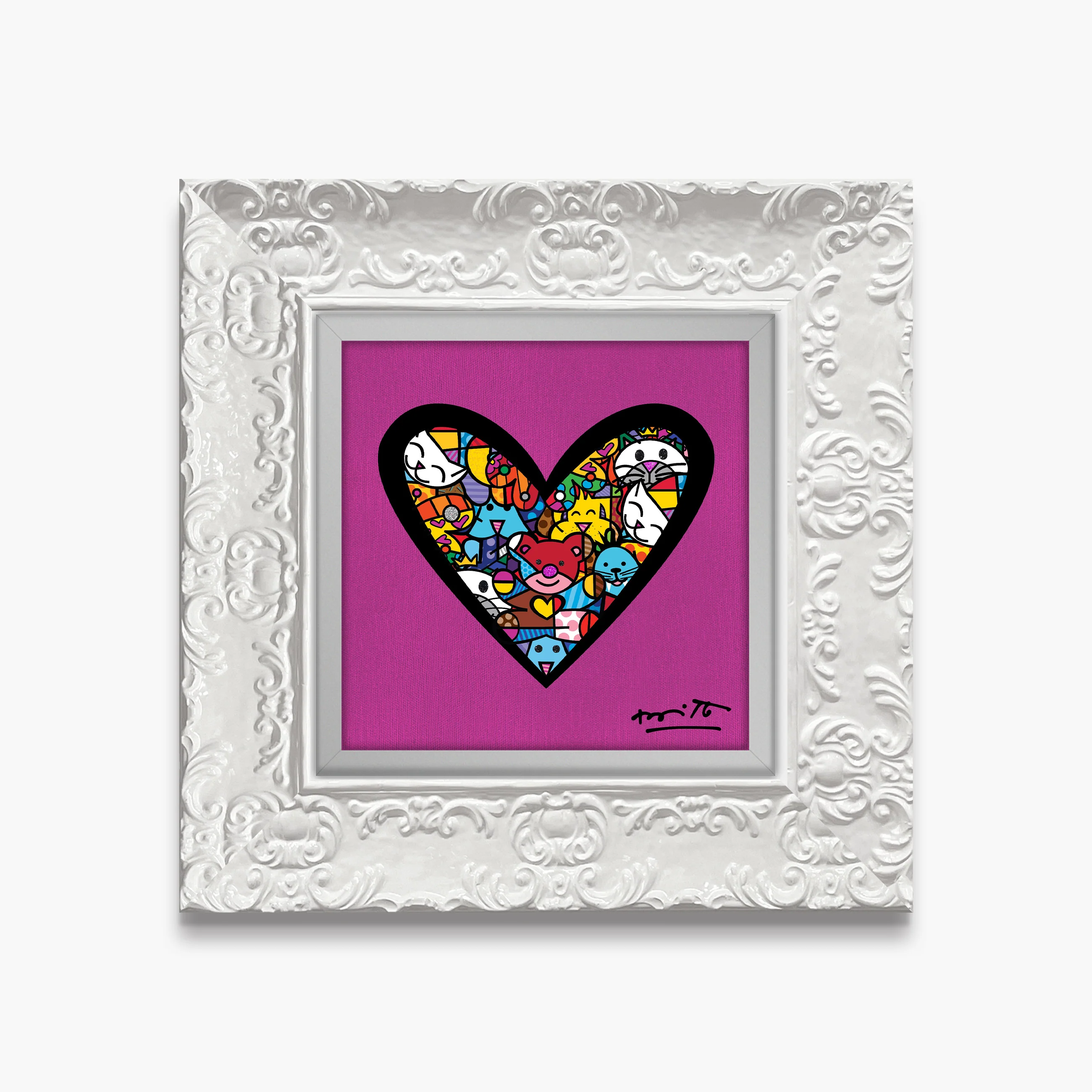 I Love Animals (Metallic Magenta) - Limited Edition Print - Image 27