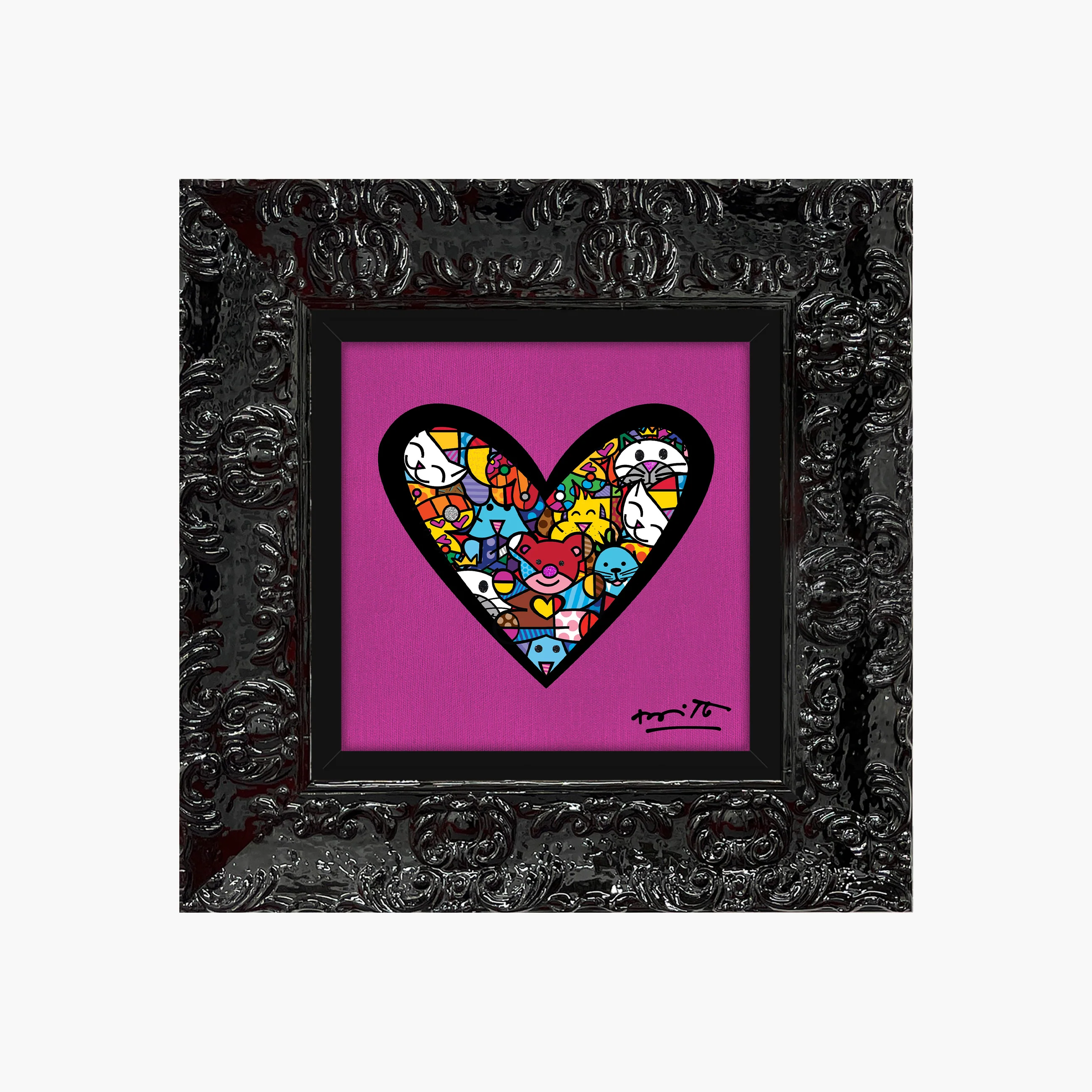 I Love Animals (Metallic Magenta) - Limited Edition Print - Image 28