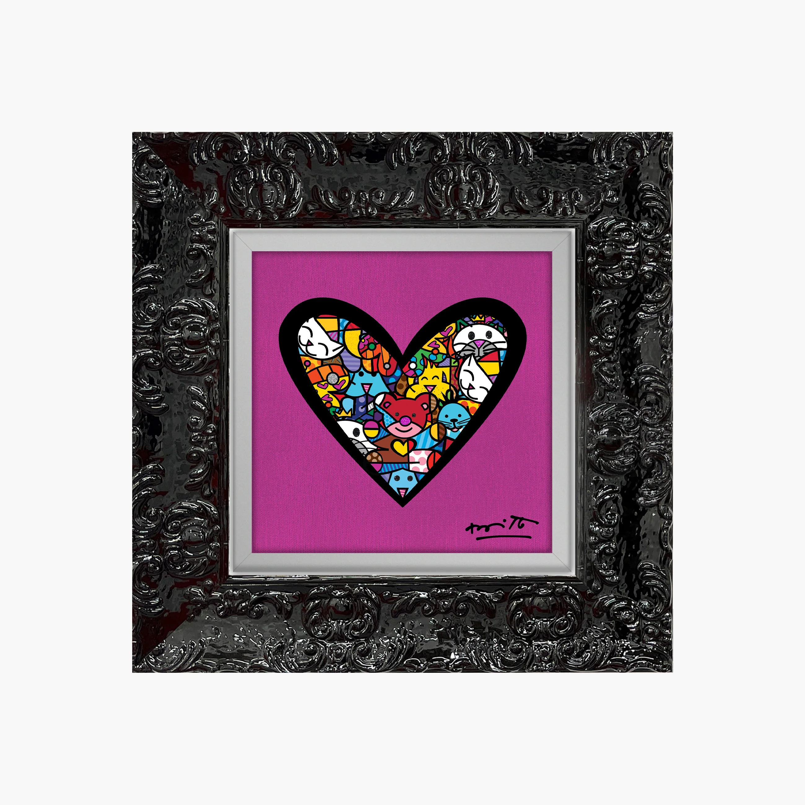 I Love Animals (Metallic Magenta) - Limited Edition Print - Image 29