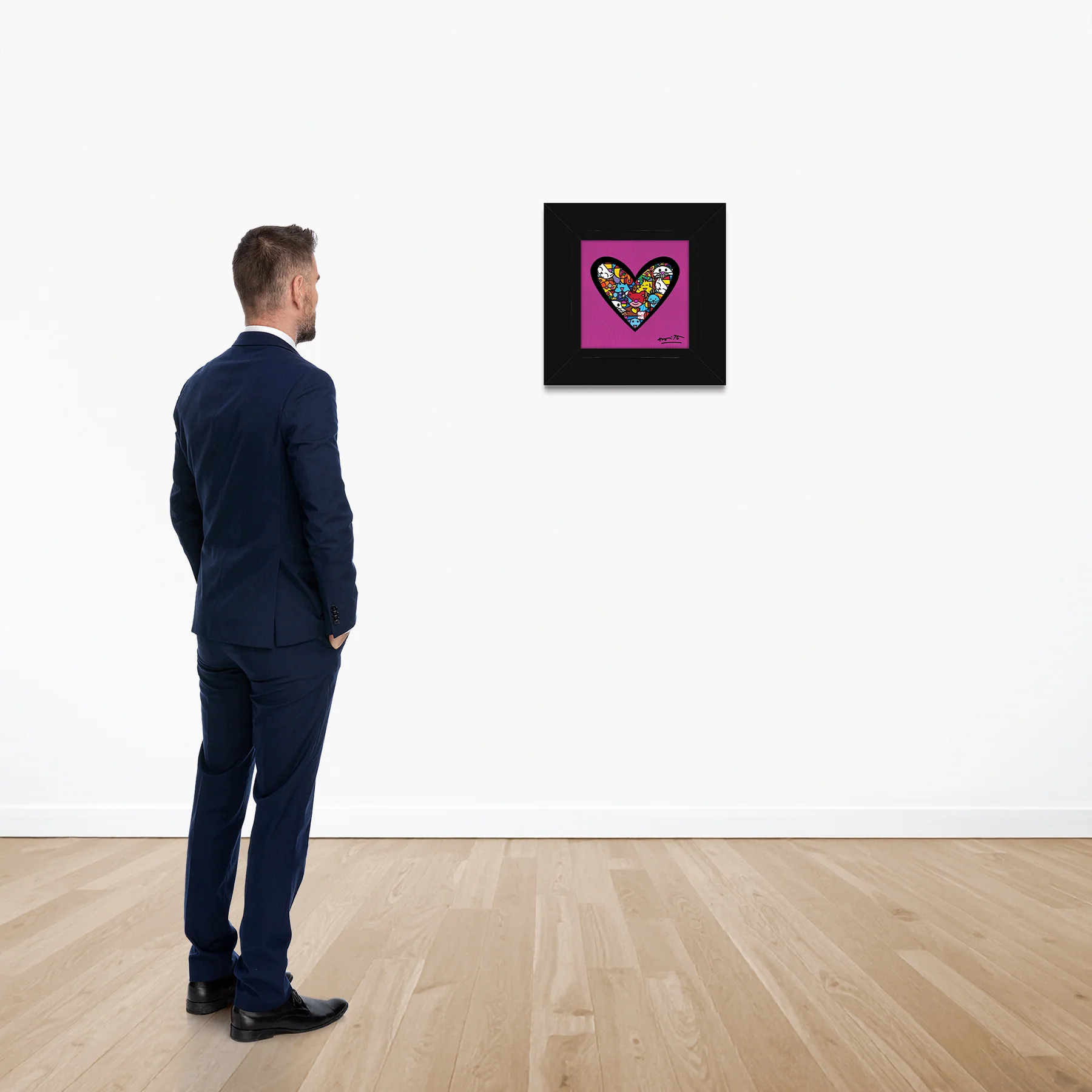 I Love Animals (Metallic Magenta) - Limited Edition Print - Image 3