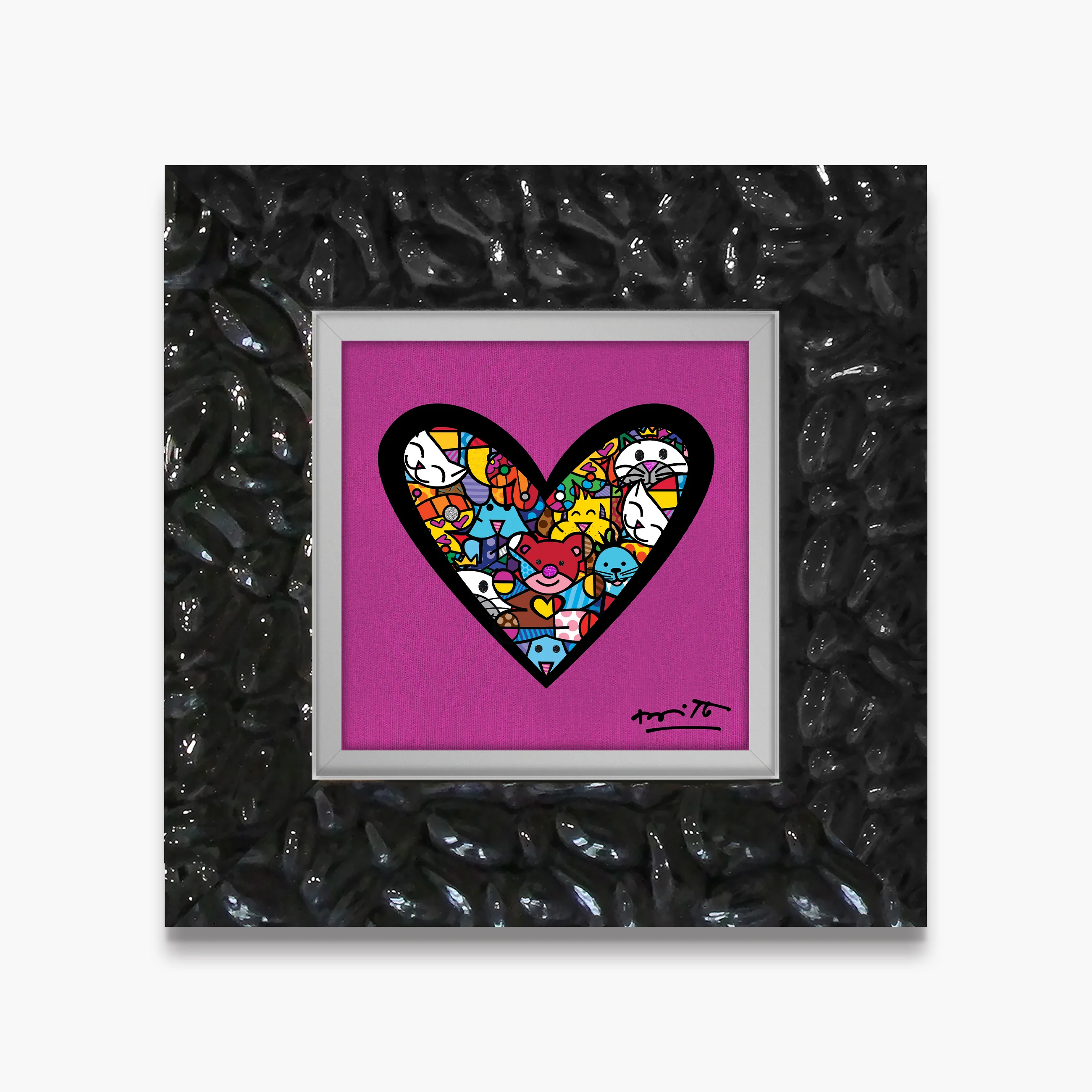 I Love Animals (Metallic Magenta) - Limited Edition Print - Image 33