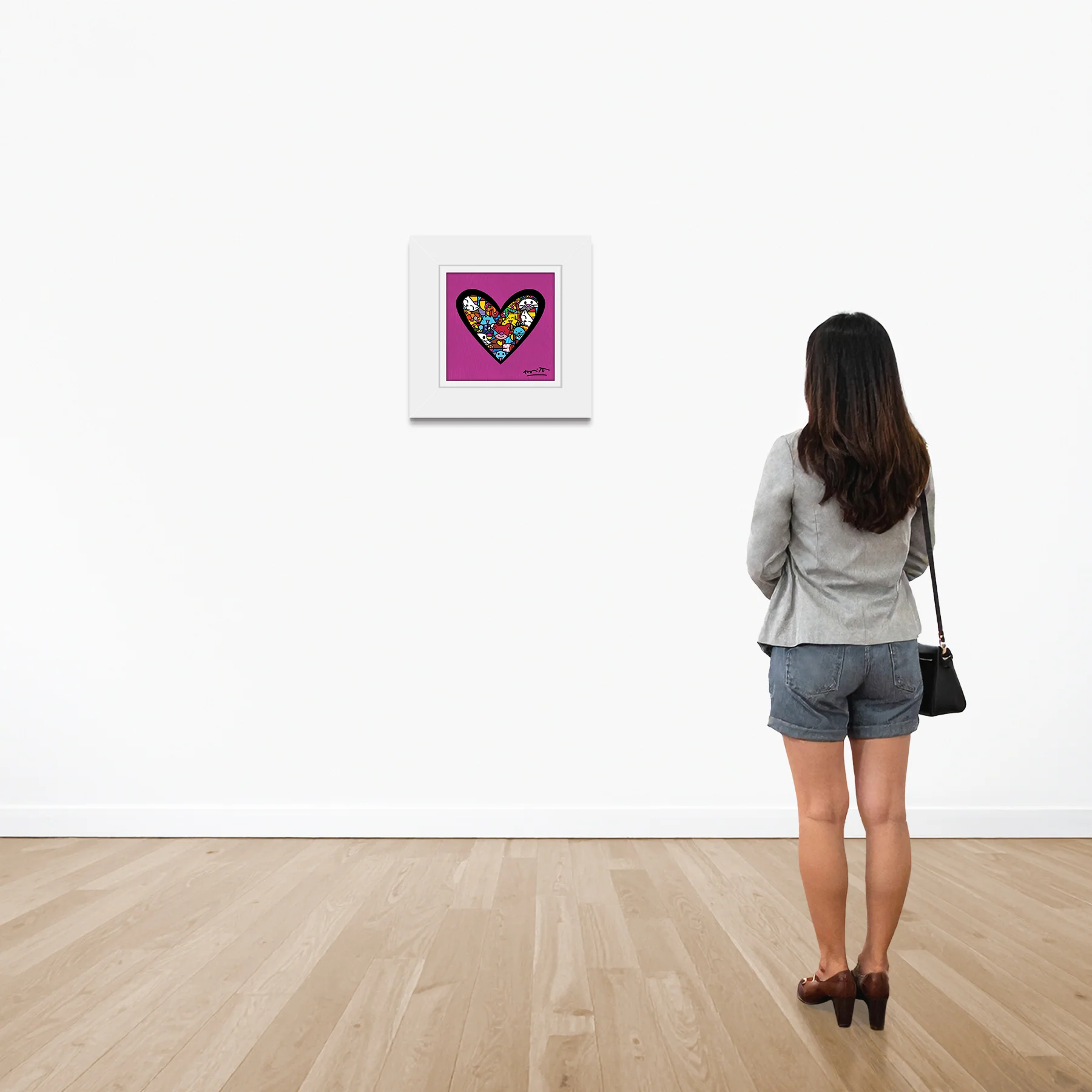 I Love Animals (Metallic Magenta) - Limited Edition Print - Image 4