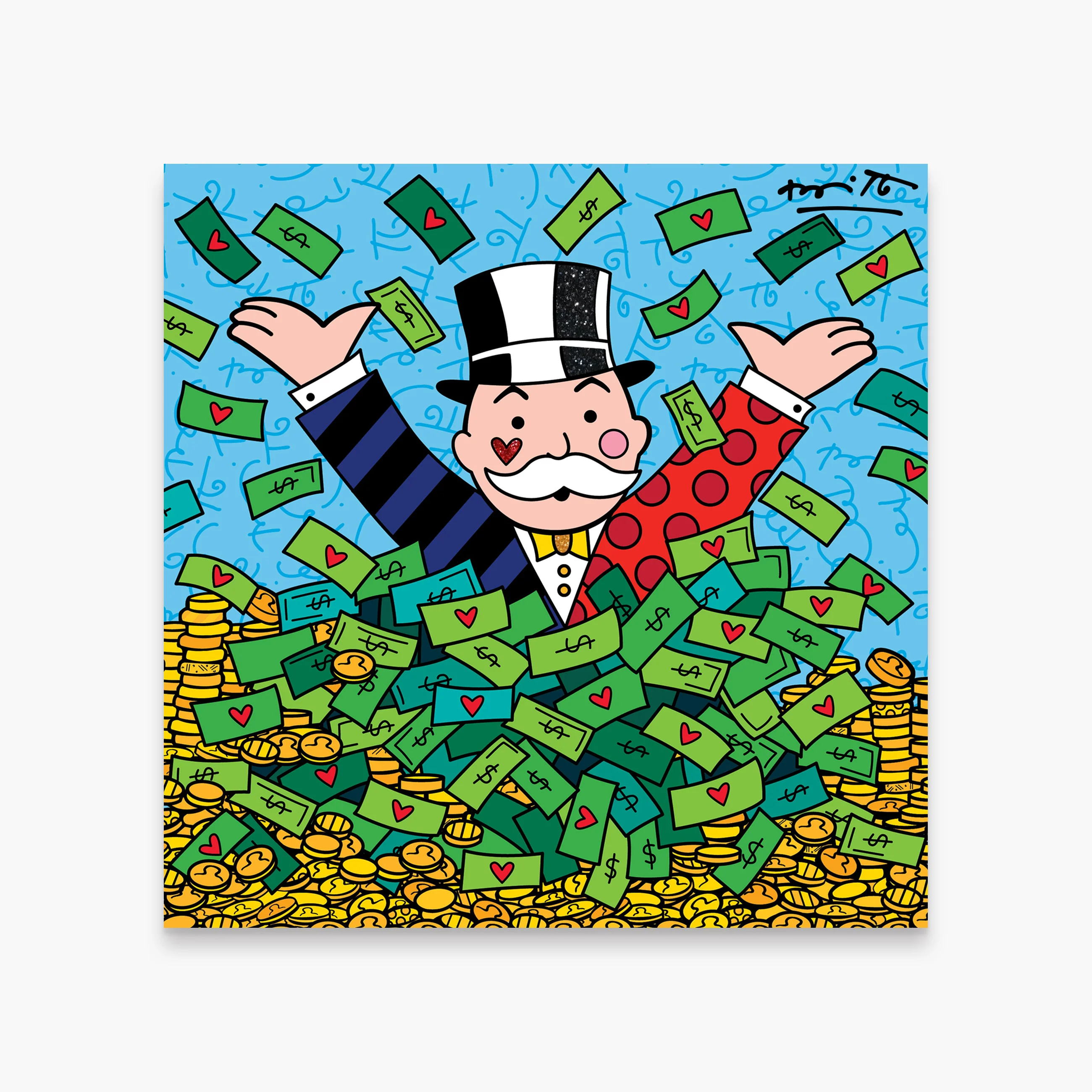 I Made It! (Monopoly By Britto) - Limited Edition Print - Image 21