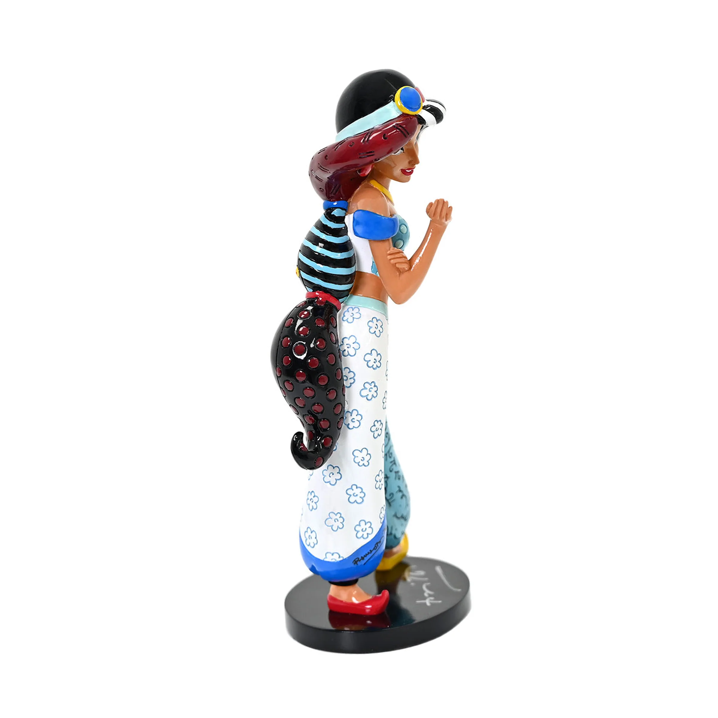 Jasmine - Disney By Britto - Original Touch Of Gold Sculpture - Image 4