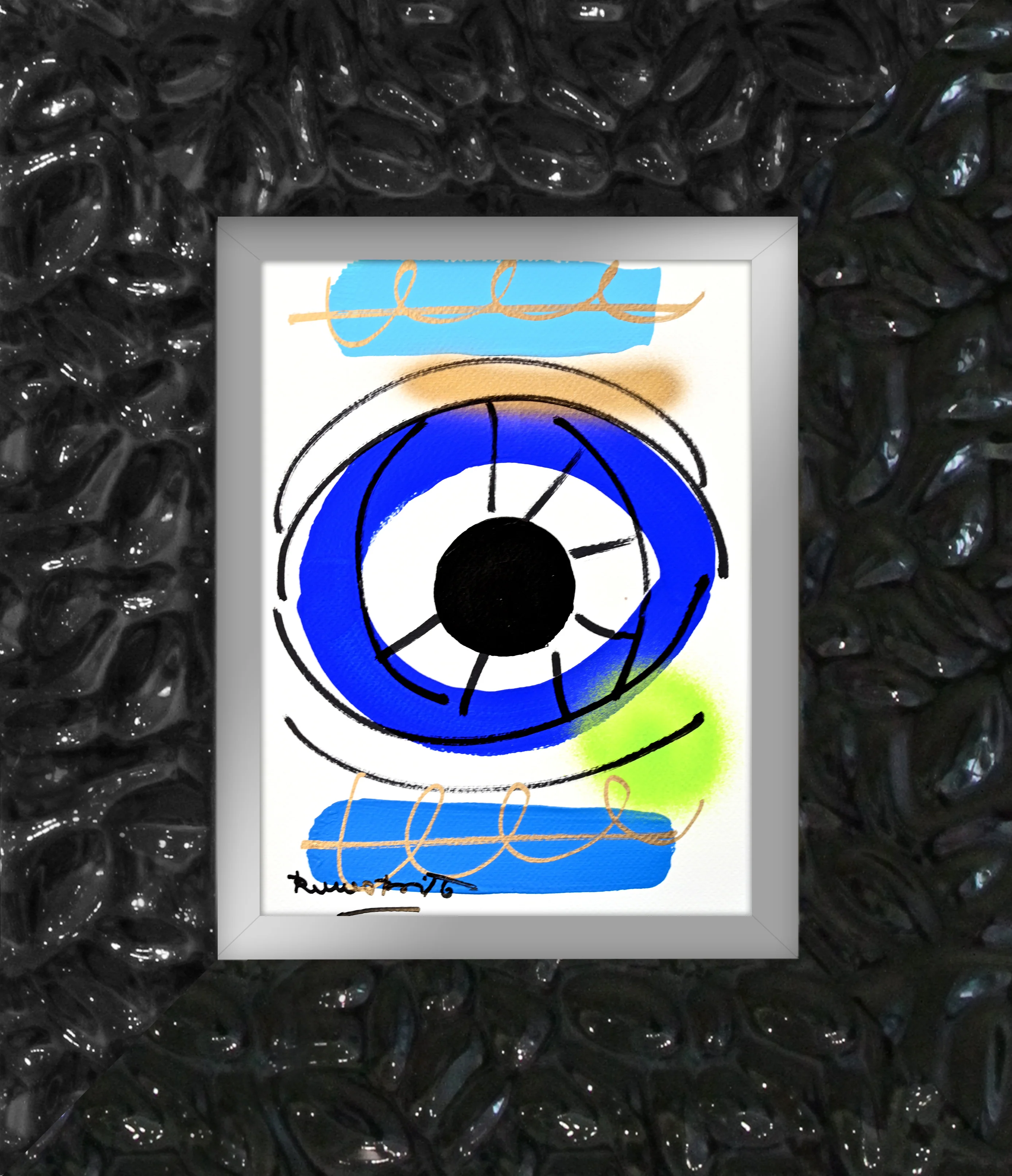 JUST LOVE (EYE)- Original Drawing - Image 10
