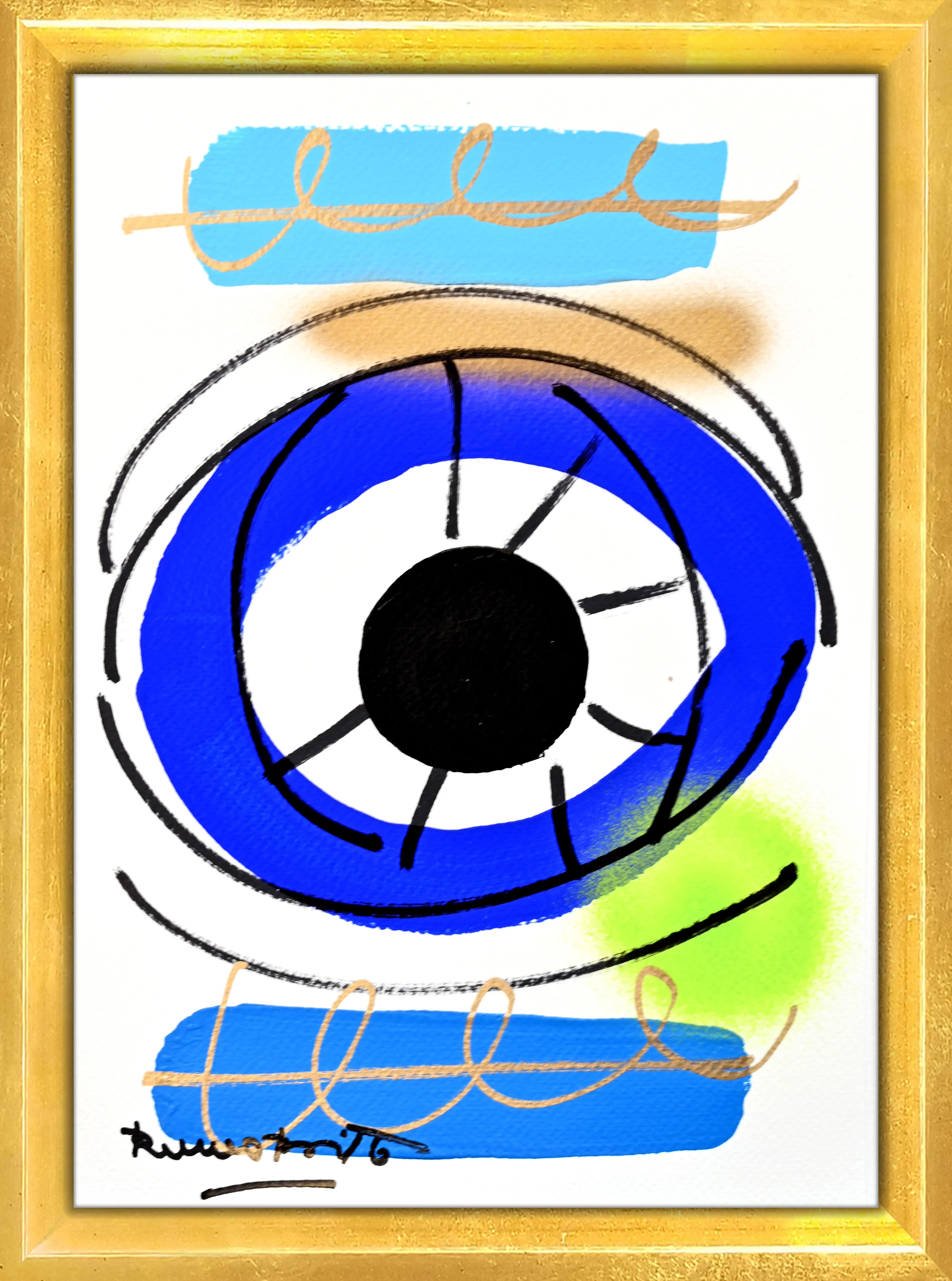 JUST LOVE (EYE)- Original Drawing - Image 12