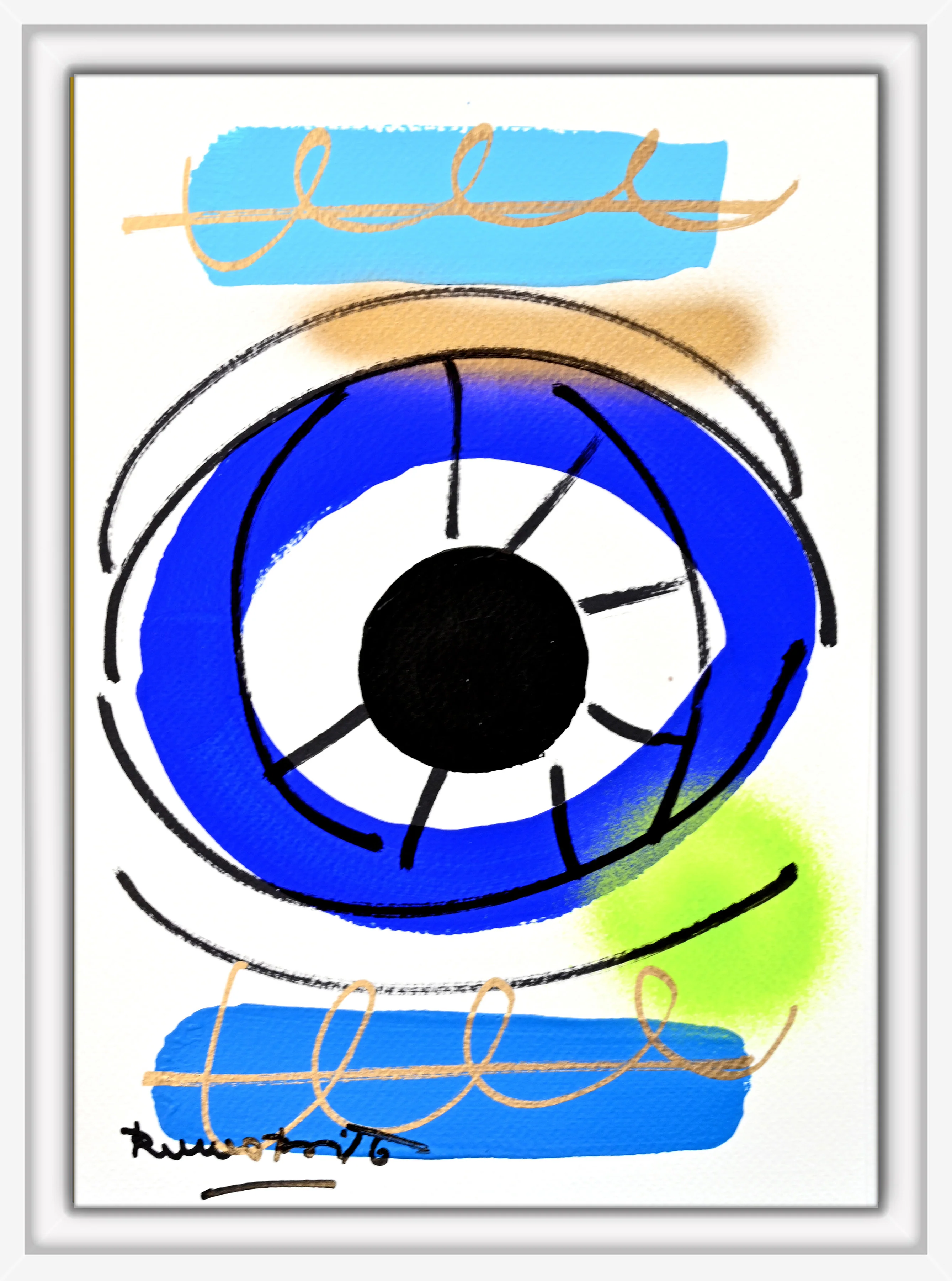 JUST LOVE (EYE)- Original Drawing - Image 15