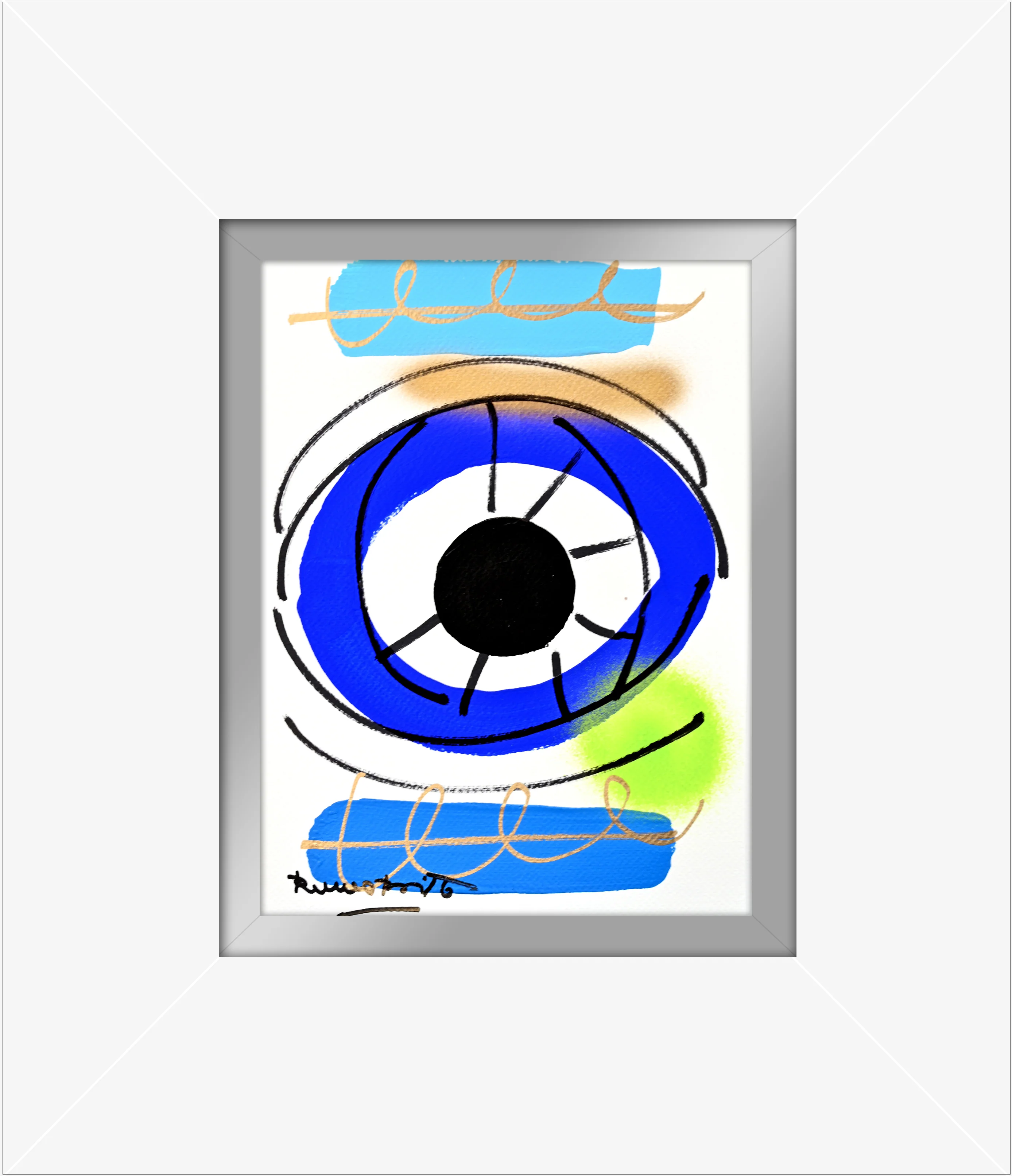 JUST LOVE (EYE)- Original Drawing - Image 16