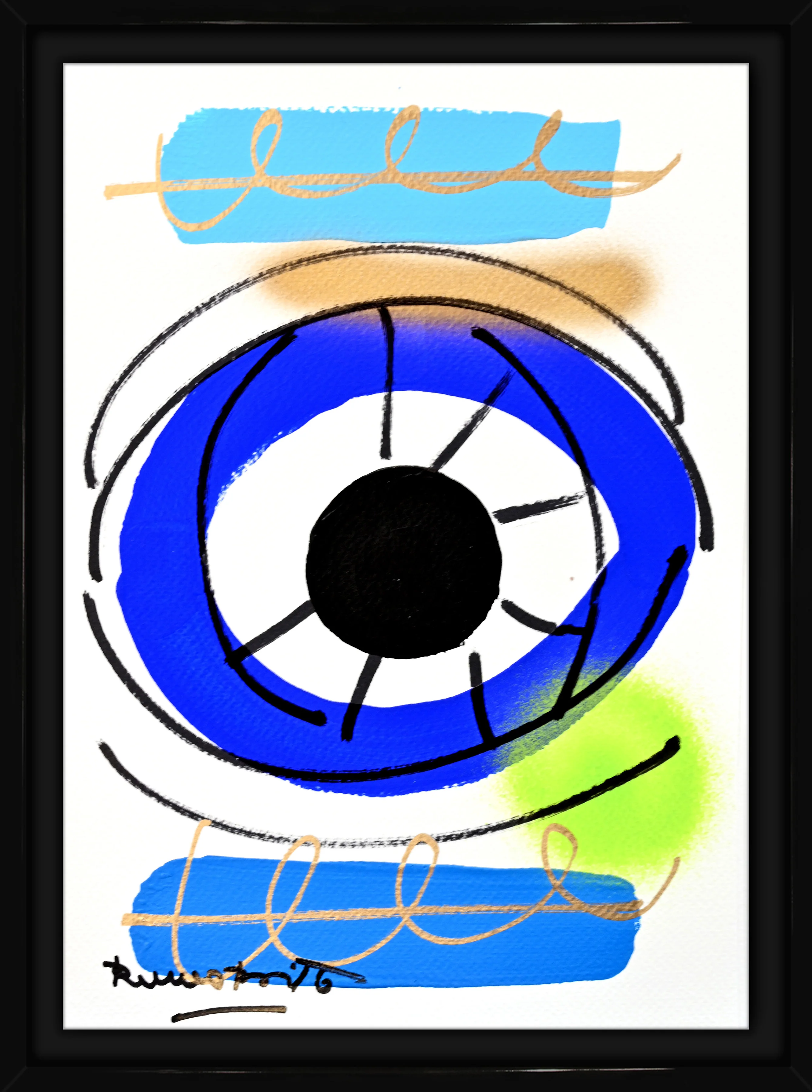 JUST LOVE (EYE)- Original Drawing - Image 5