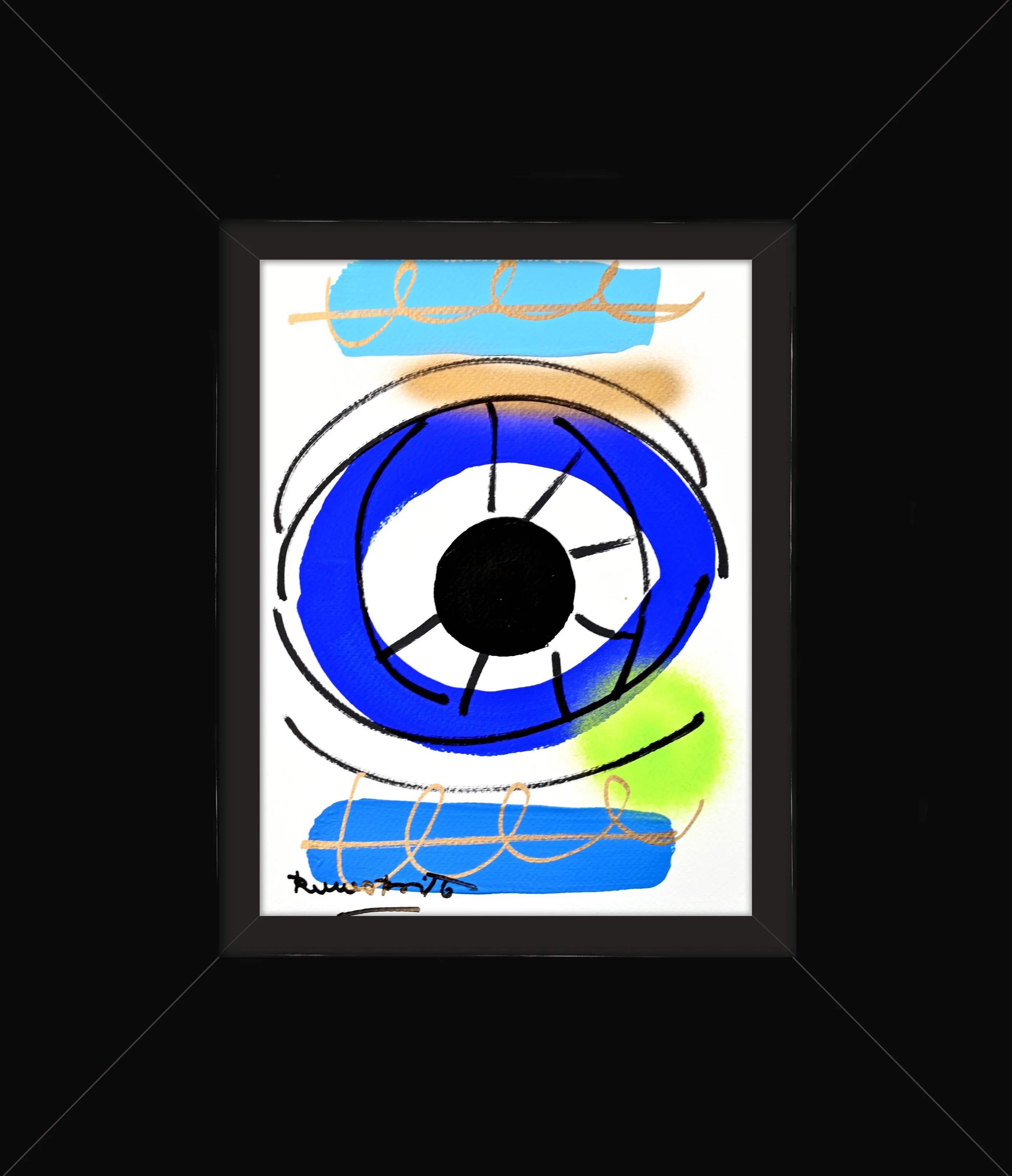 JUST LOVE (EYE)- Original Drawing - Image 6