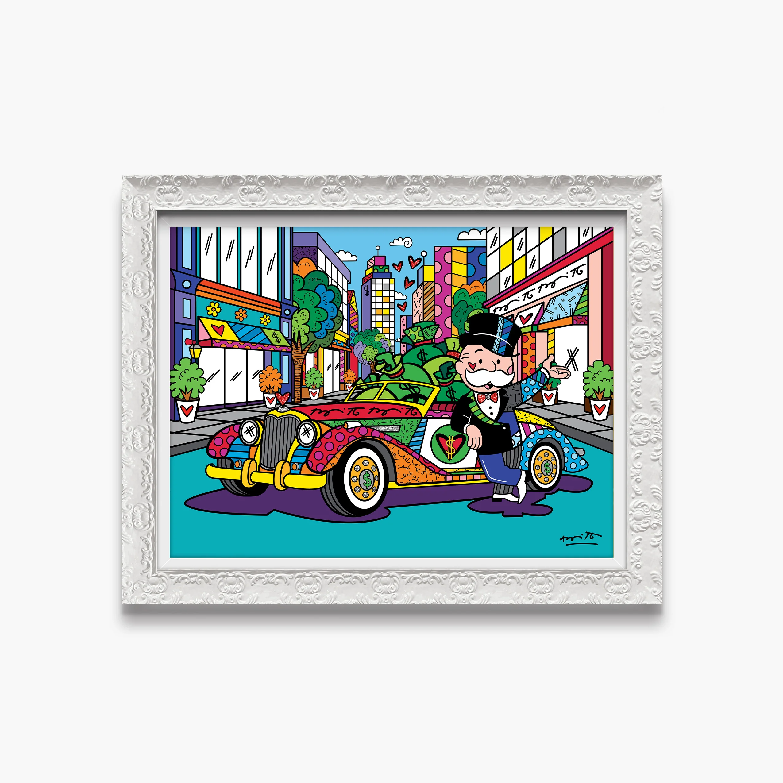 King Of The Town (Monopoly By Britto) - Limited Edition Print - Image 10