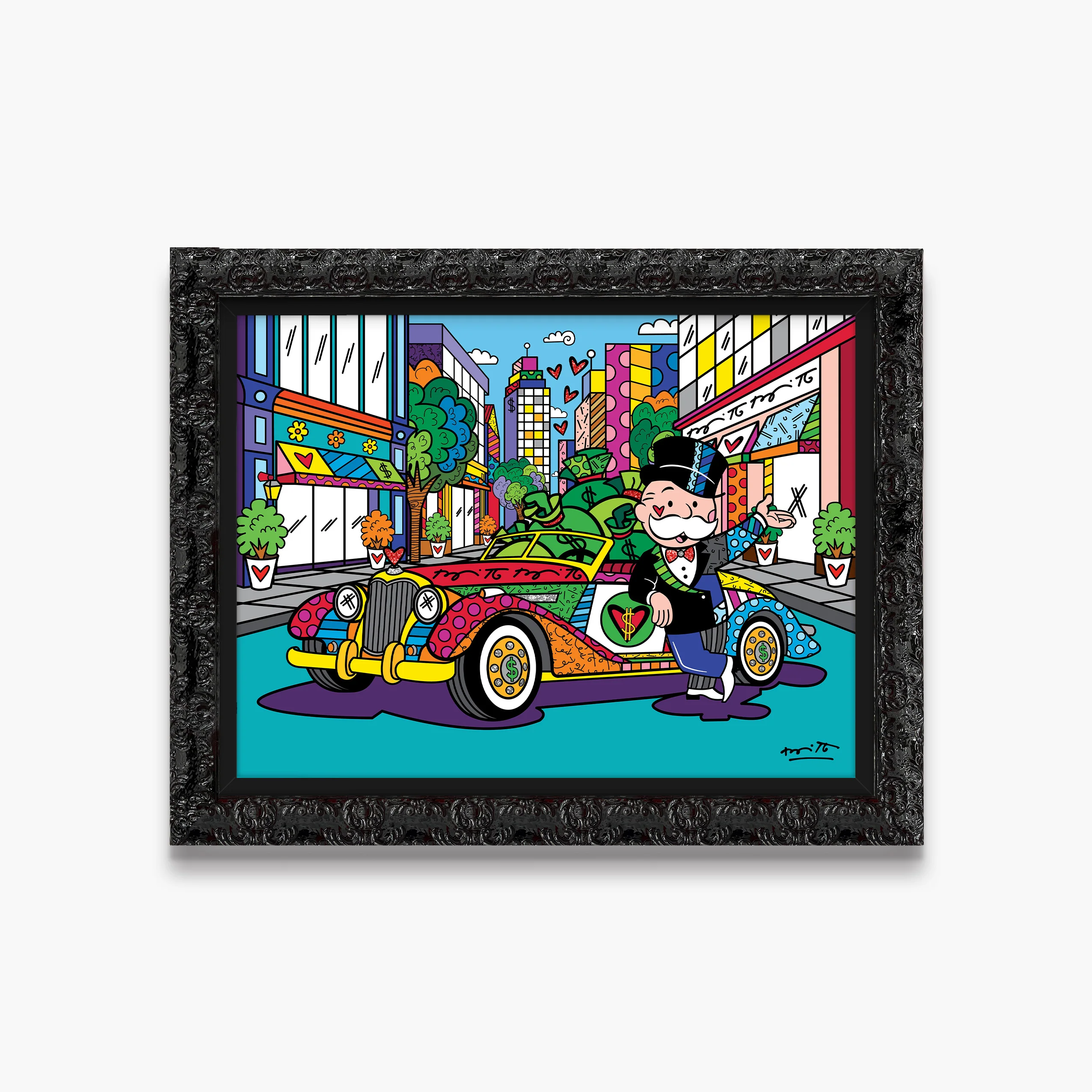 King Of The Town (Monopoly By Britto) - Limited Edition Print - Image 12