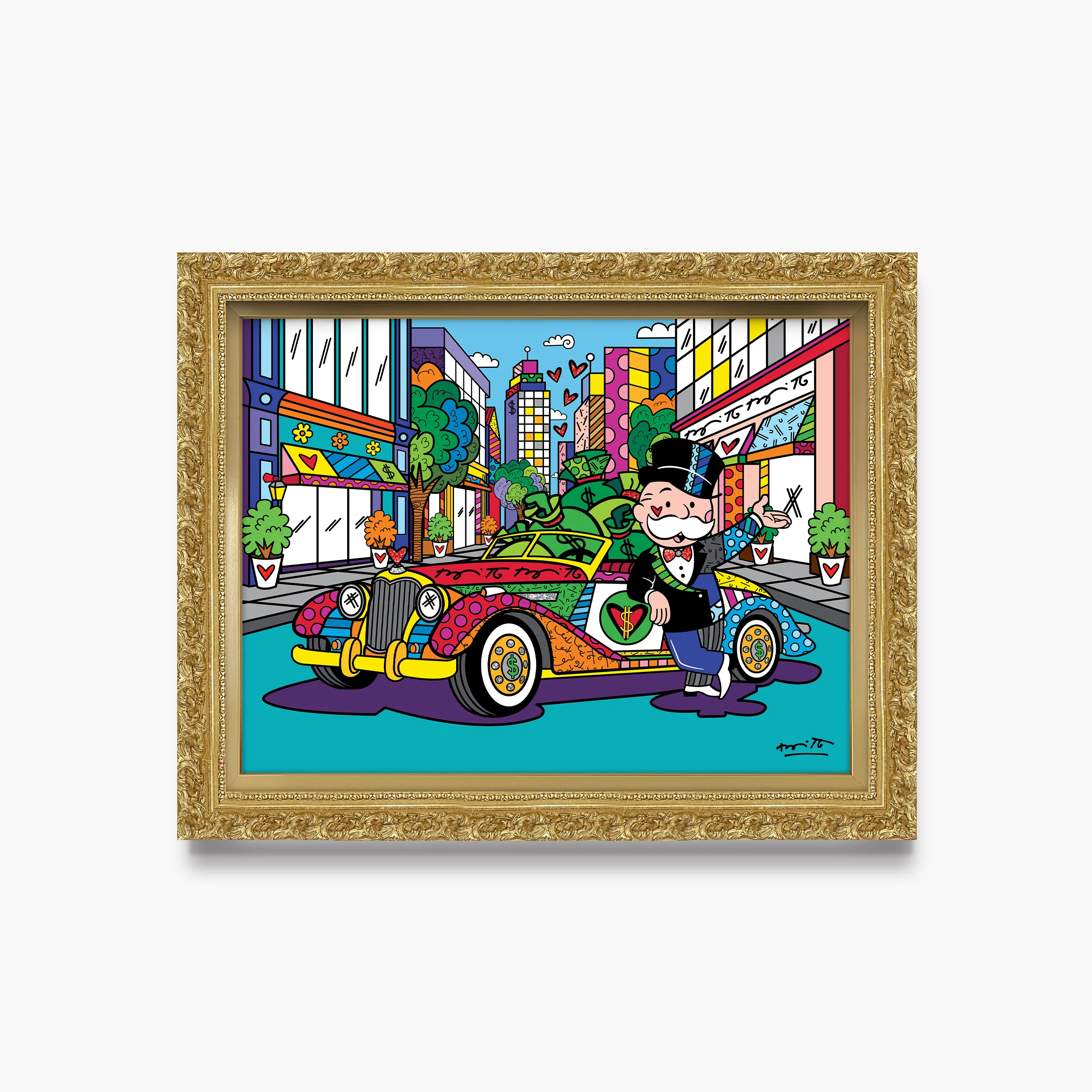 King Of The Town (Monopoly By Britto) - Limited Edition Print - Image 16