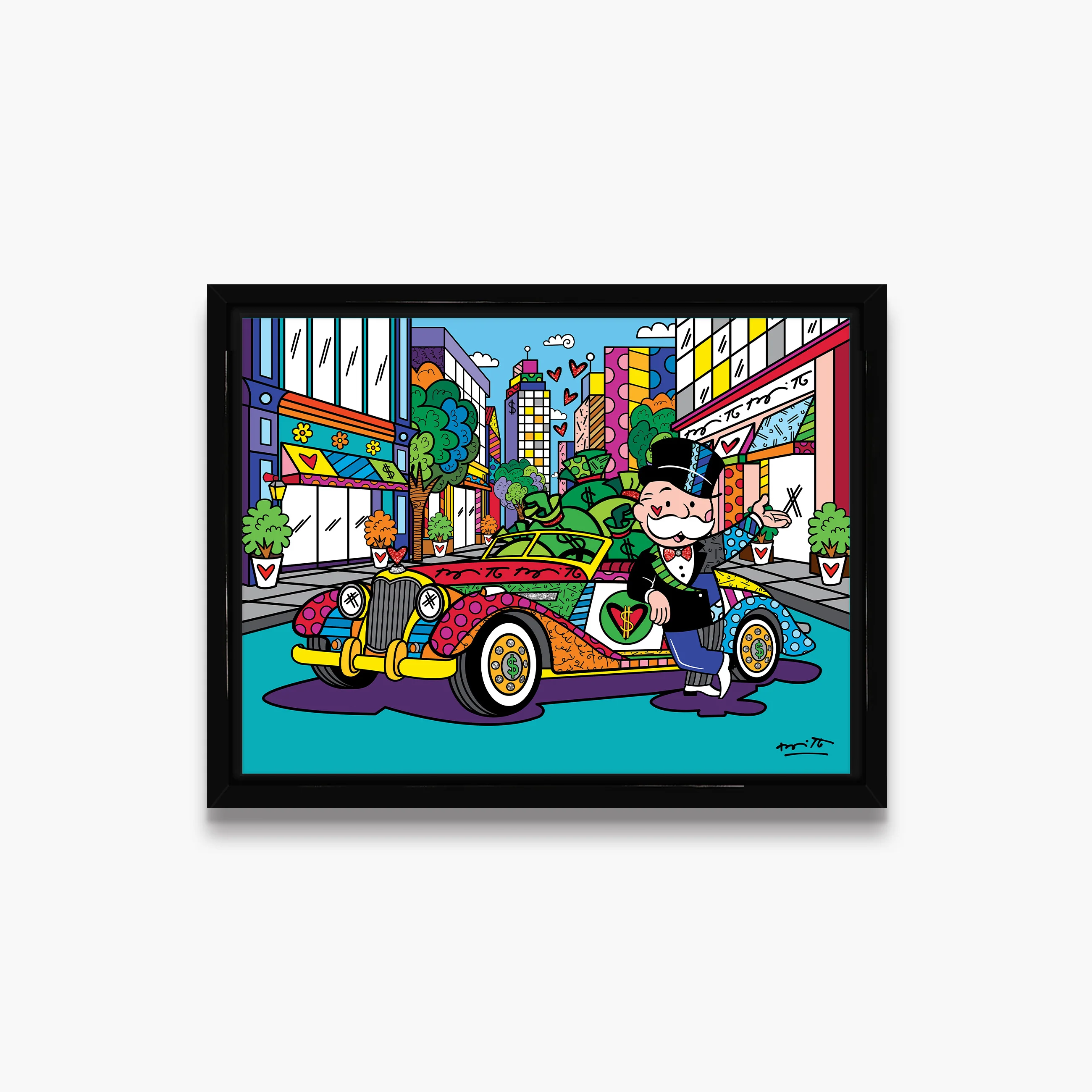 King Of The Town (Monopoly By Britto) - Limited Edition Print - Image 17