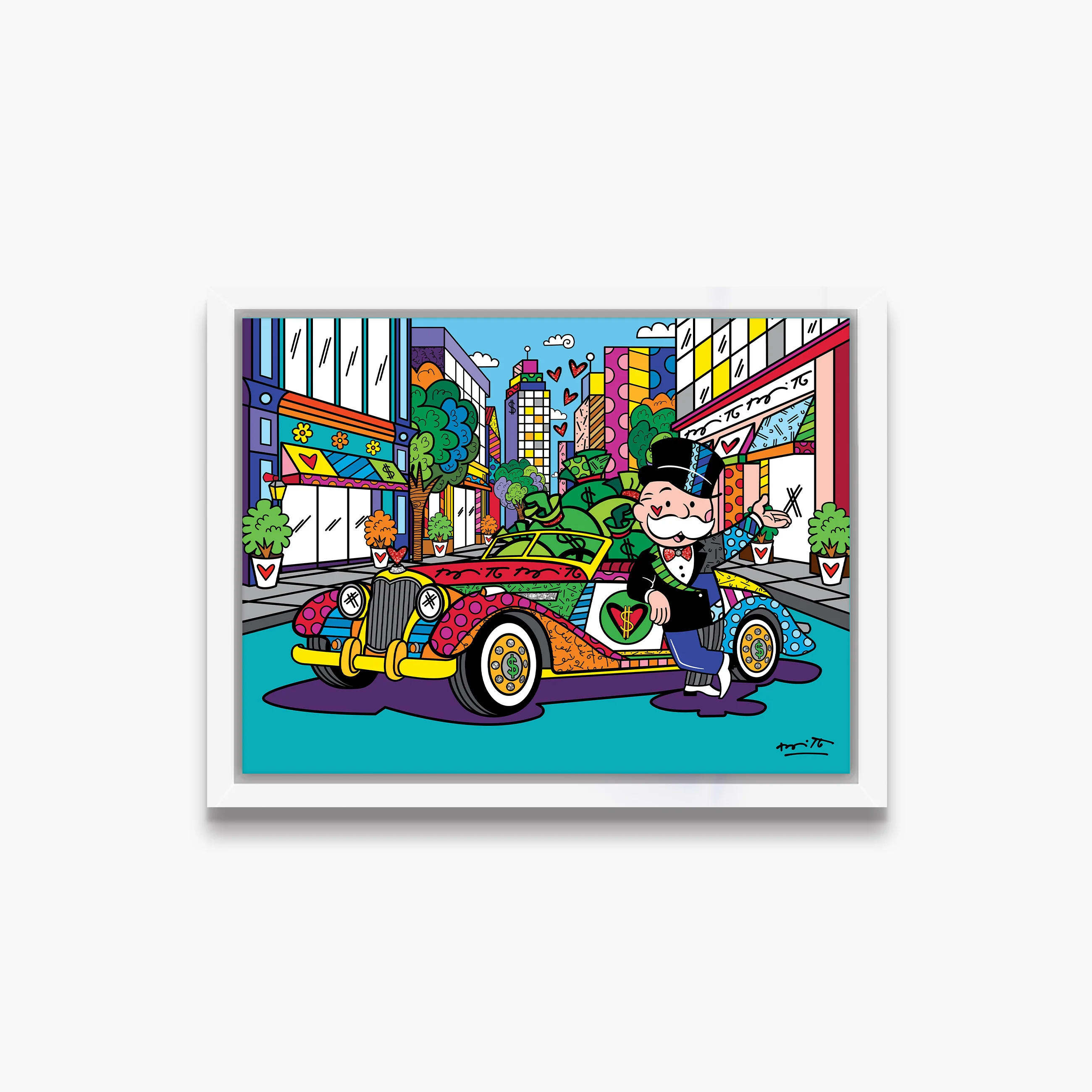 King Of The Town (Monopoly By Britto) - Limited Edition Print - Image 18