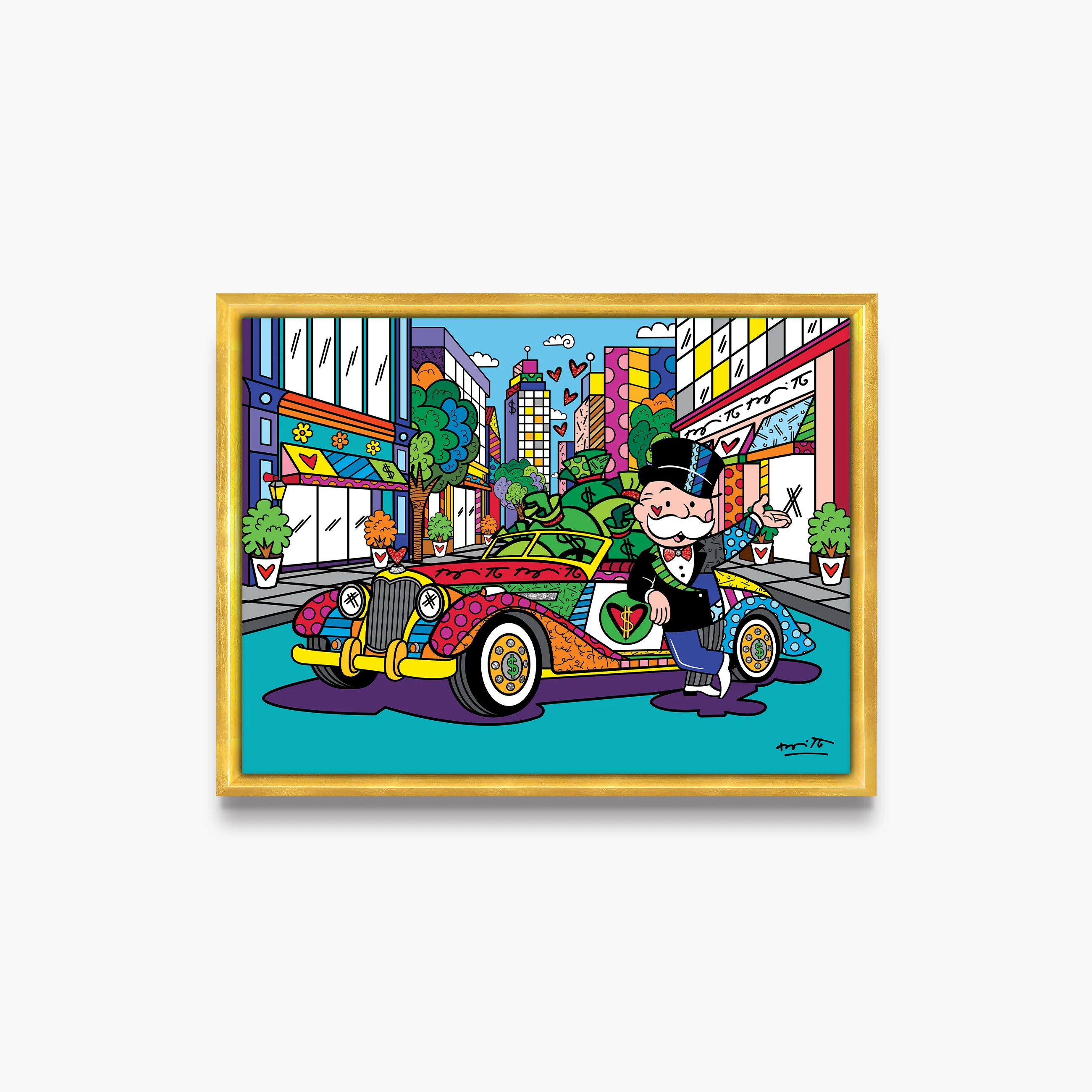 King Of The Town (Monopoly By Britto) - Limited Edition Print - Image 19