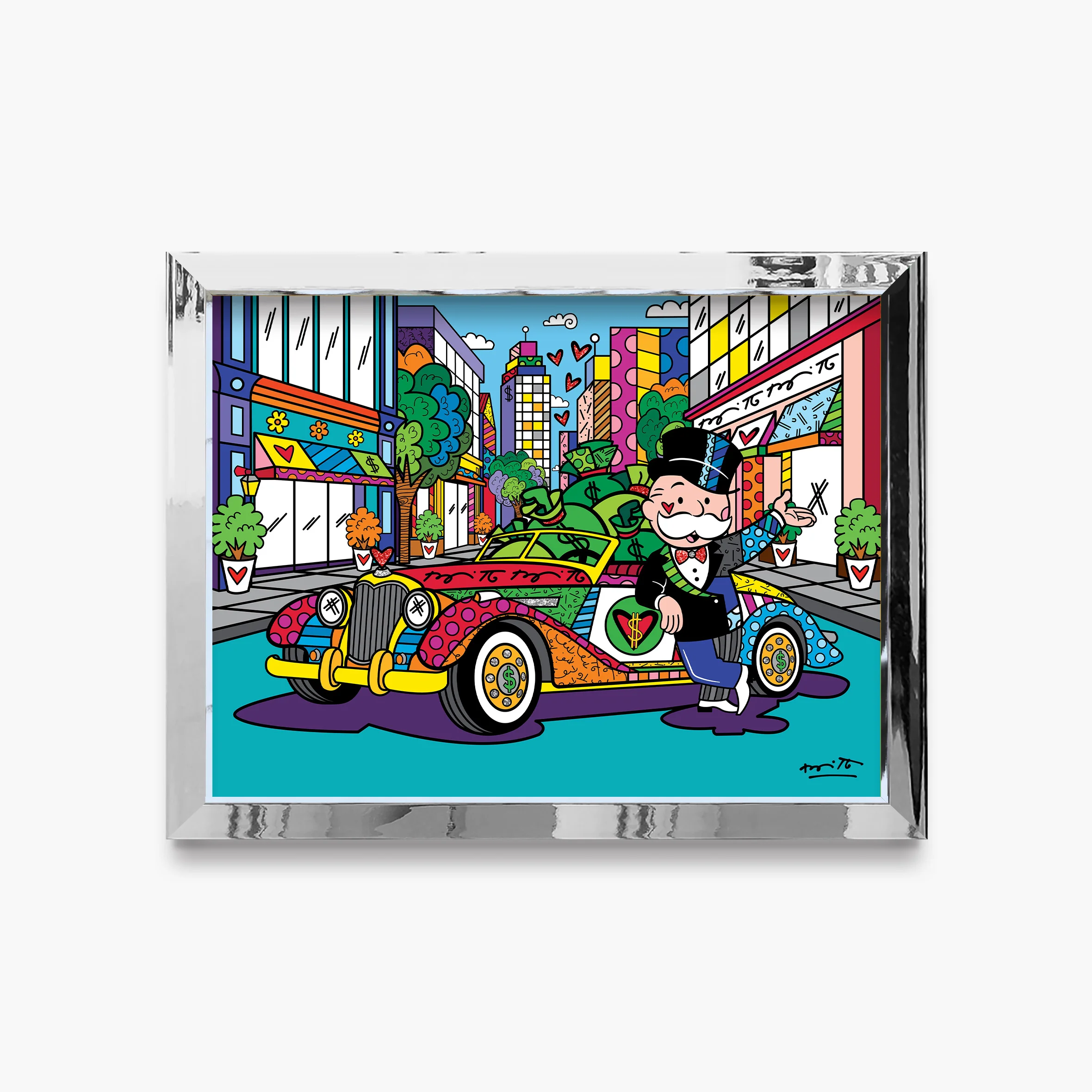 King Of The Town (Monopoly By Britto) - Limited Edition Print - Image 21