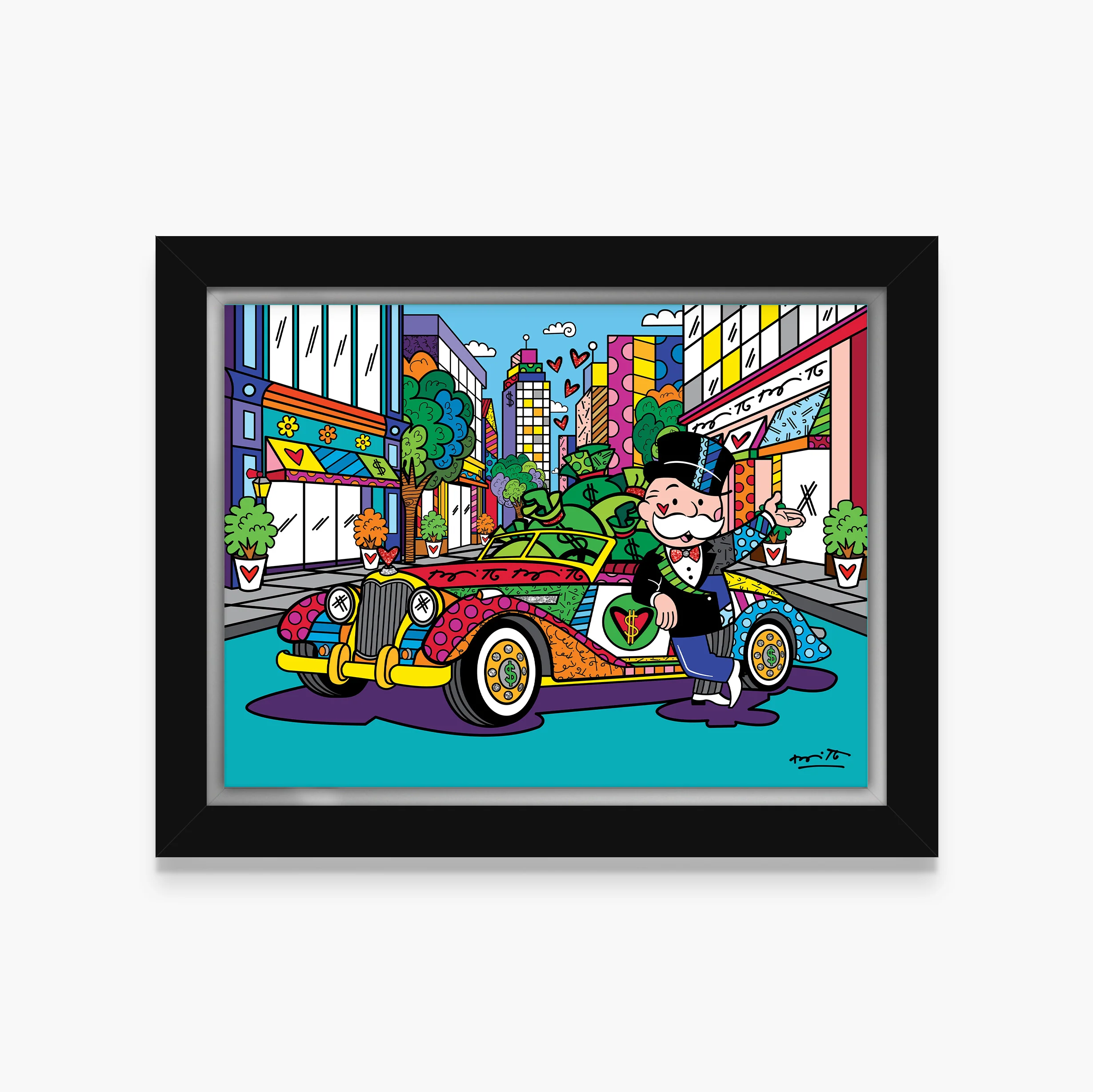 King Of The Town (Monopoly By Britto) - Limited Edition Print - Image 6