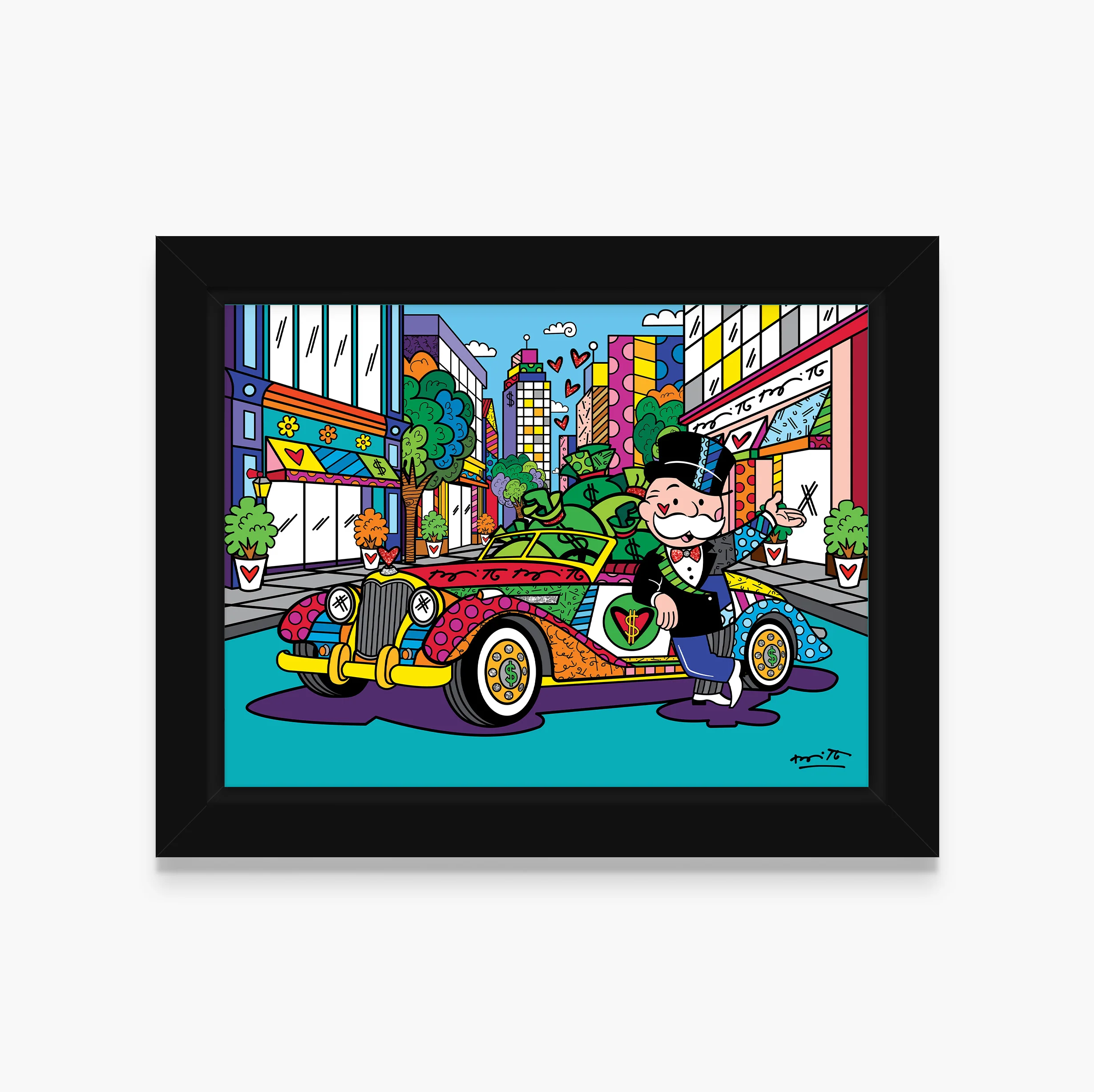 King Of The Town (Monopoly By Britto) - Limited Edition Print - Image 7