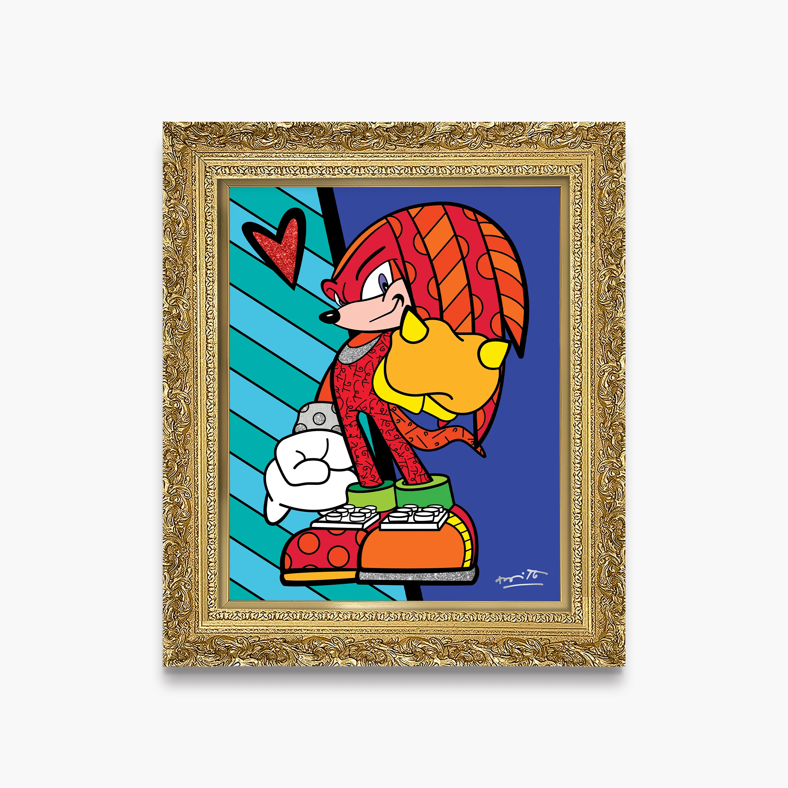 Knuckles Hammer Punch - Sega By Britto - Limited Edition Print - Image 11