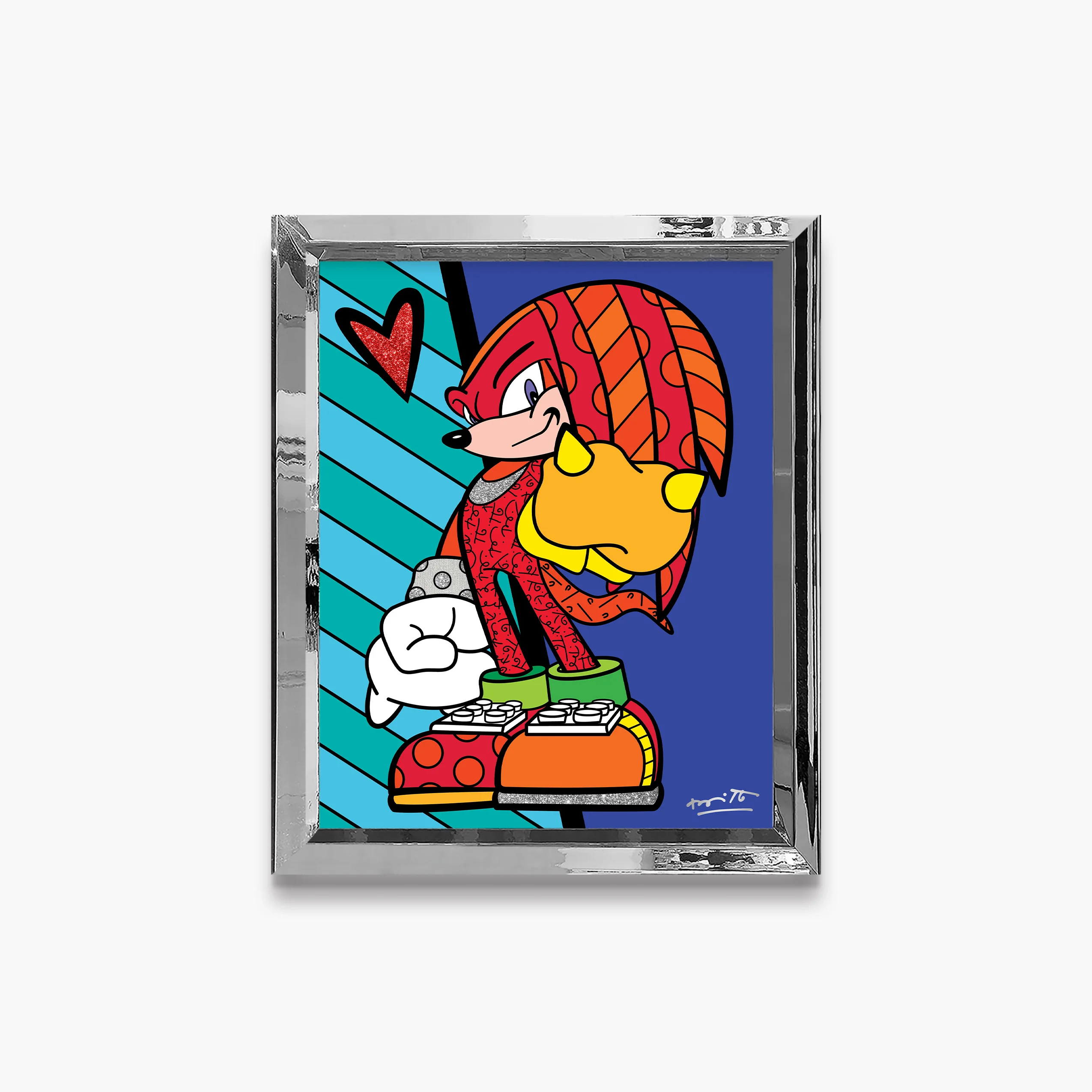 Knuckles Hammer Punch - Sega By Britto - Limited Edition Print - Image 14