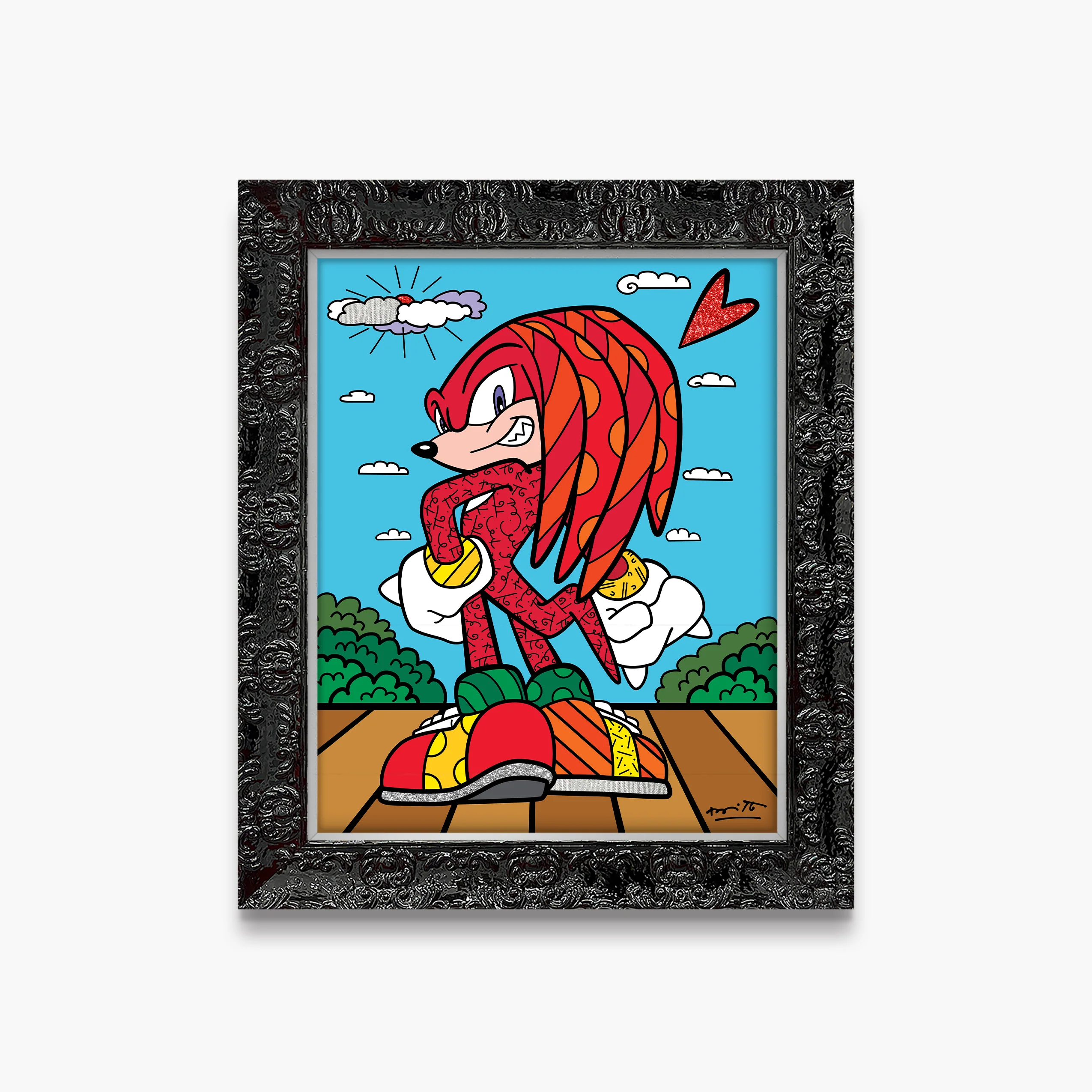 Knuckles The Echidna - Sega By Britto - Limited Edition Print - Image 11