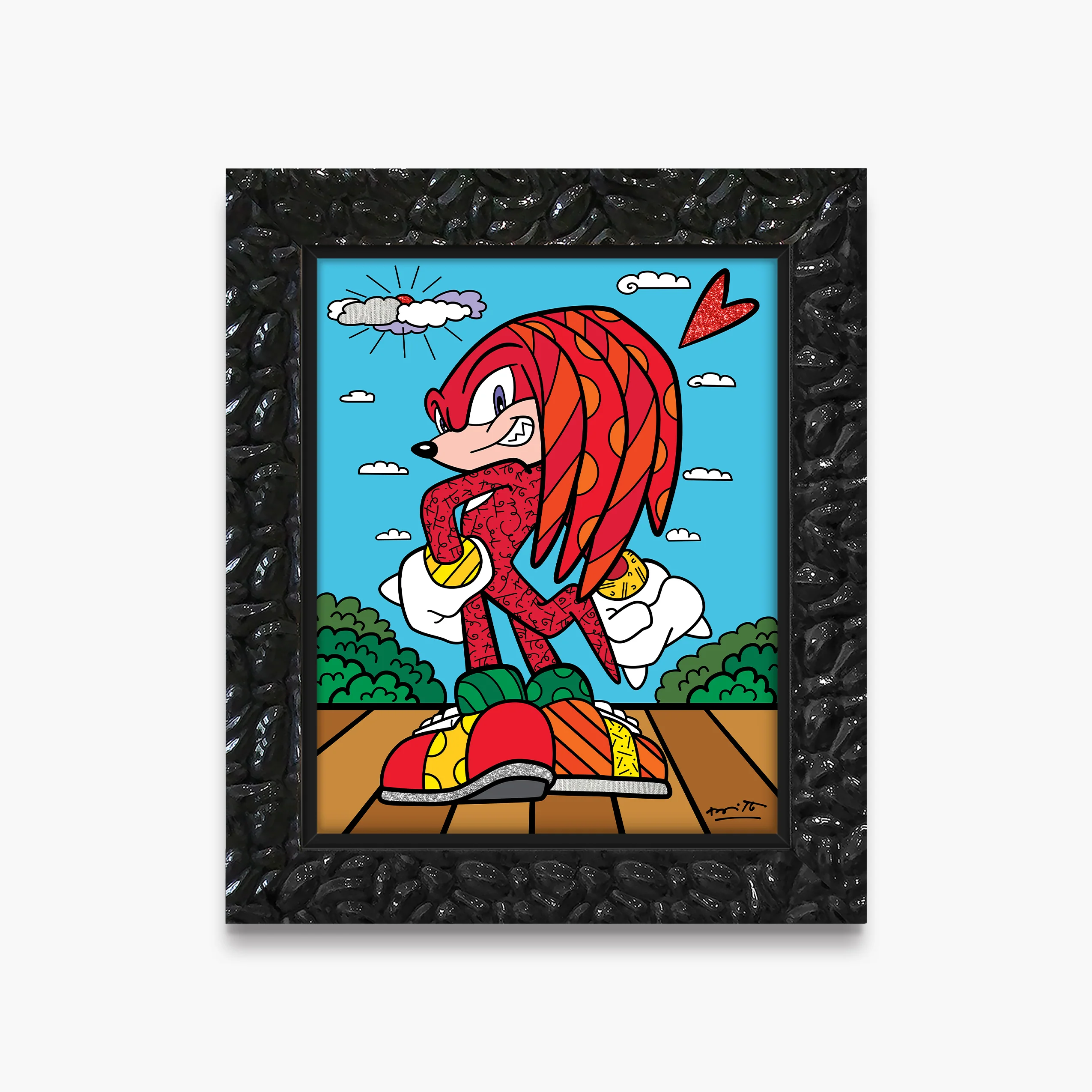 Knuckles The Echidna - Sega By Britto - Limited Edition Print - Image 14