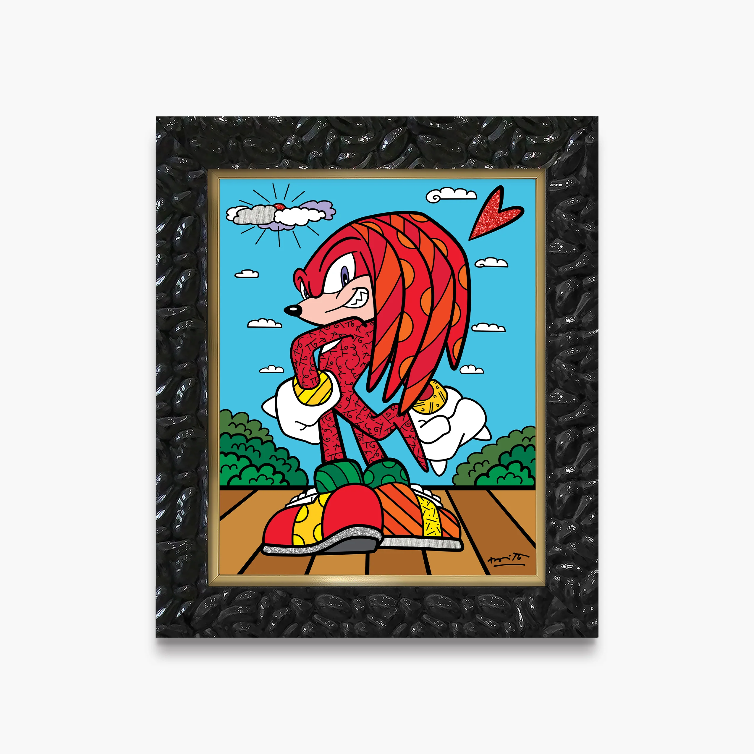 Knuckles The Echidna - Sega By Britto - Limited Edition Print - Image 16