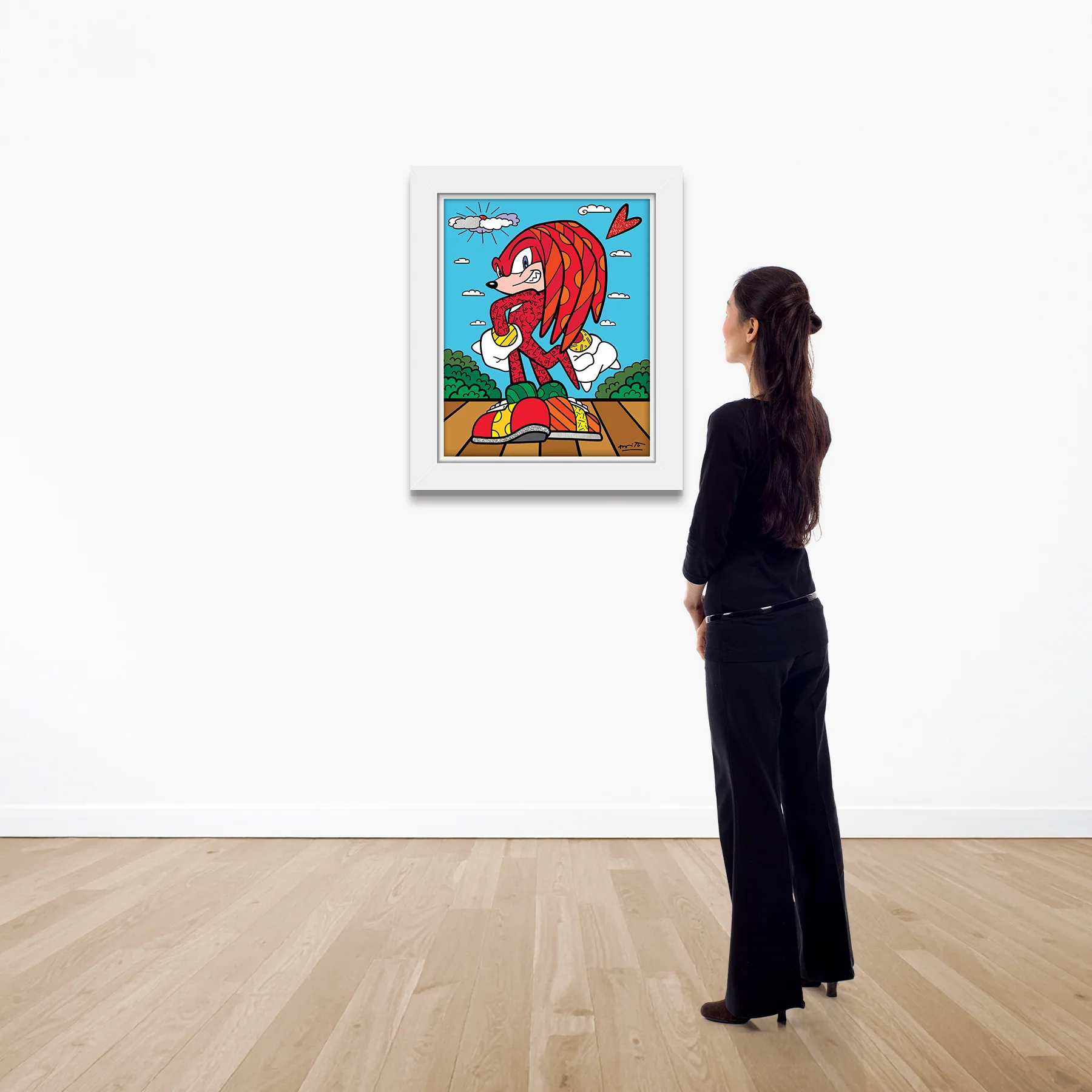 Knuckles The Echidna - Sega By Britto - Limited Edition Print - Image 3