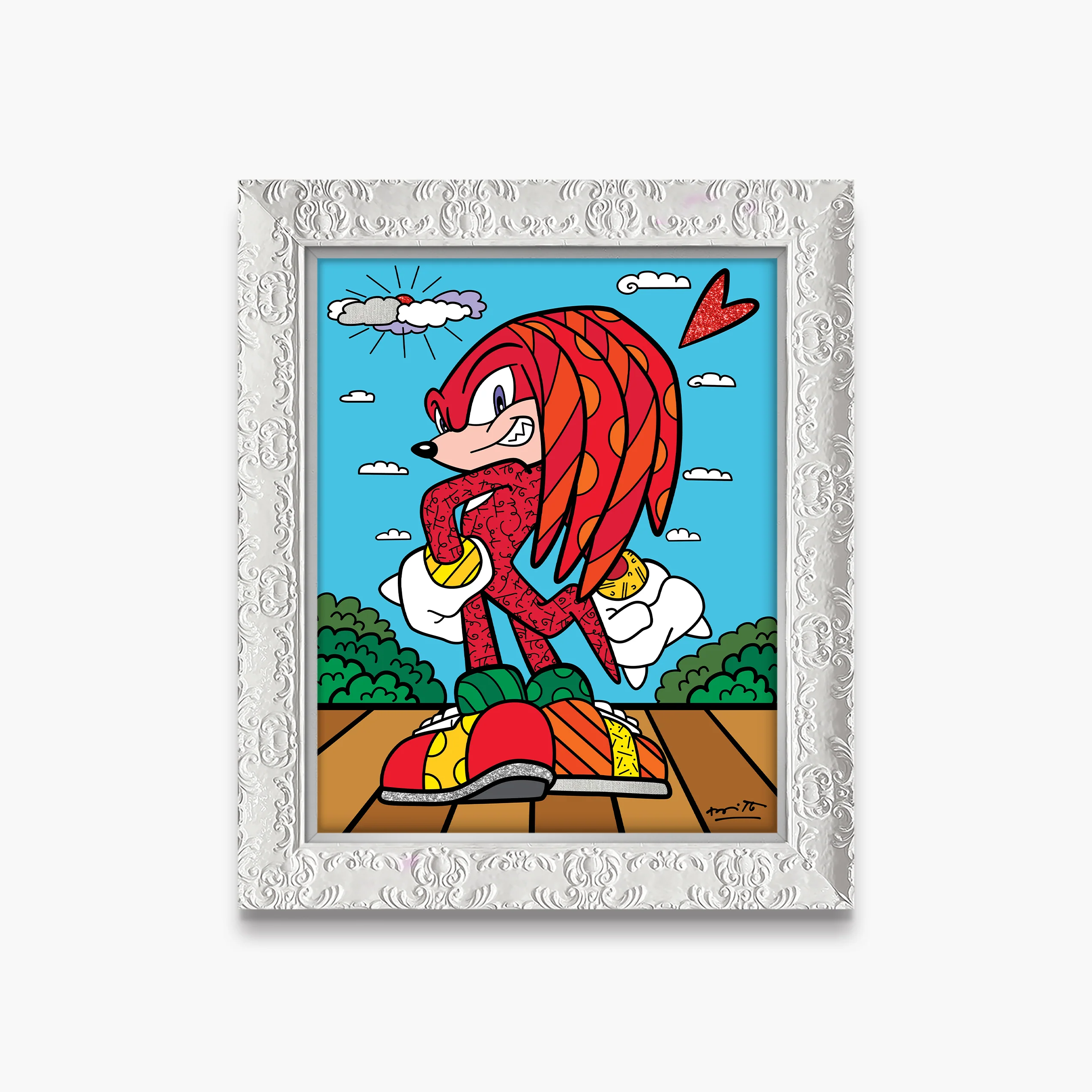 Knuckles The Echidna - Sega By Britto - Limited Edition Print - Image 9